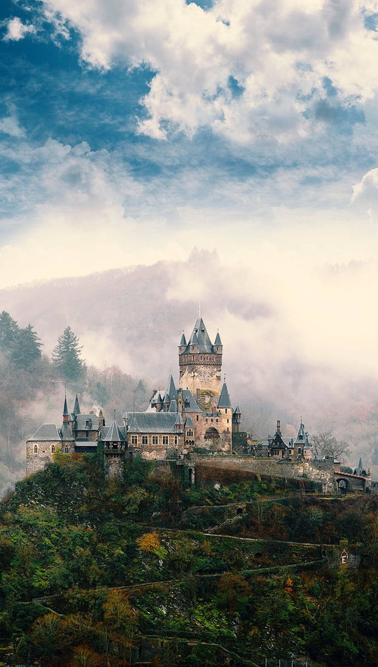 744x1311 Castle iPhone Wallpaper