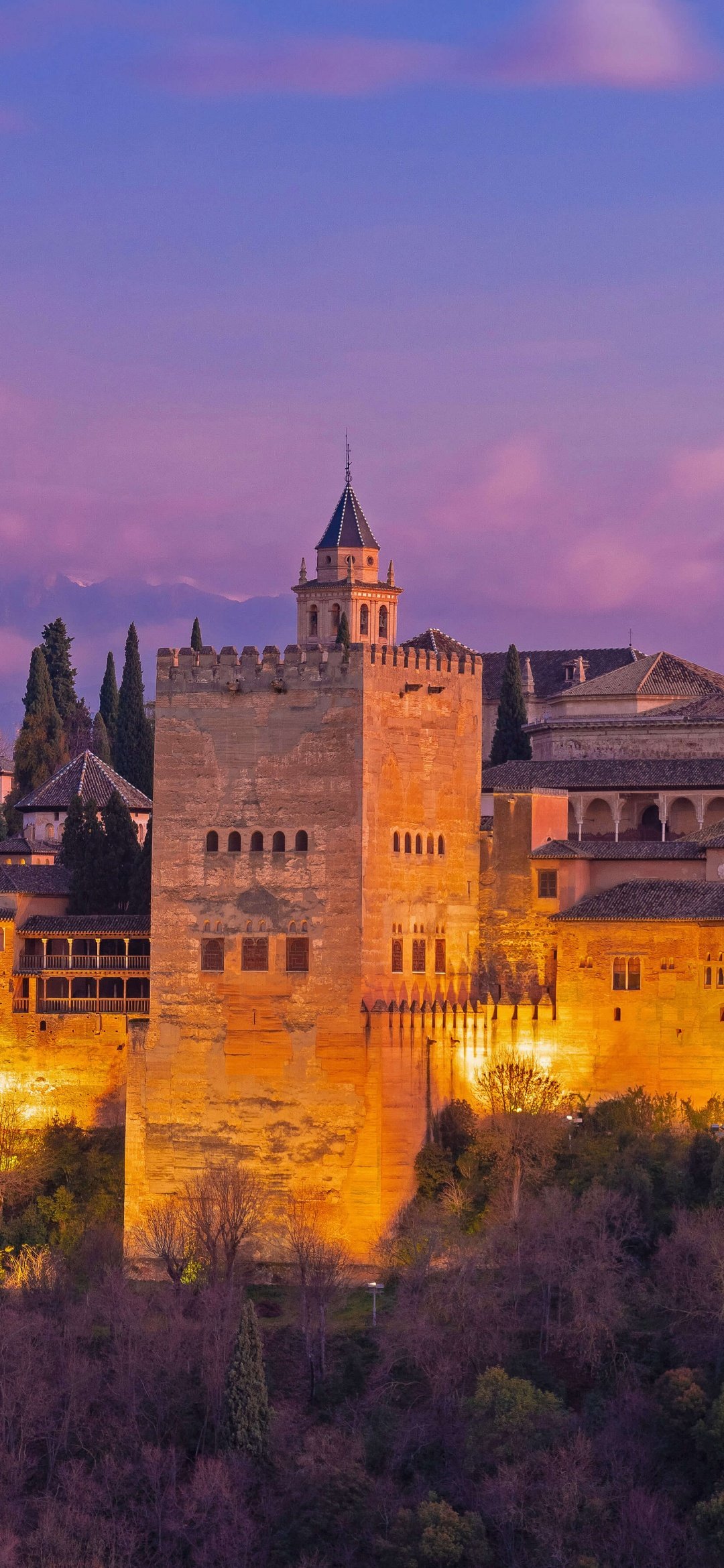 1080x2340 Nasrid Palaces Wallpaper 4K, Ancient architecture