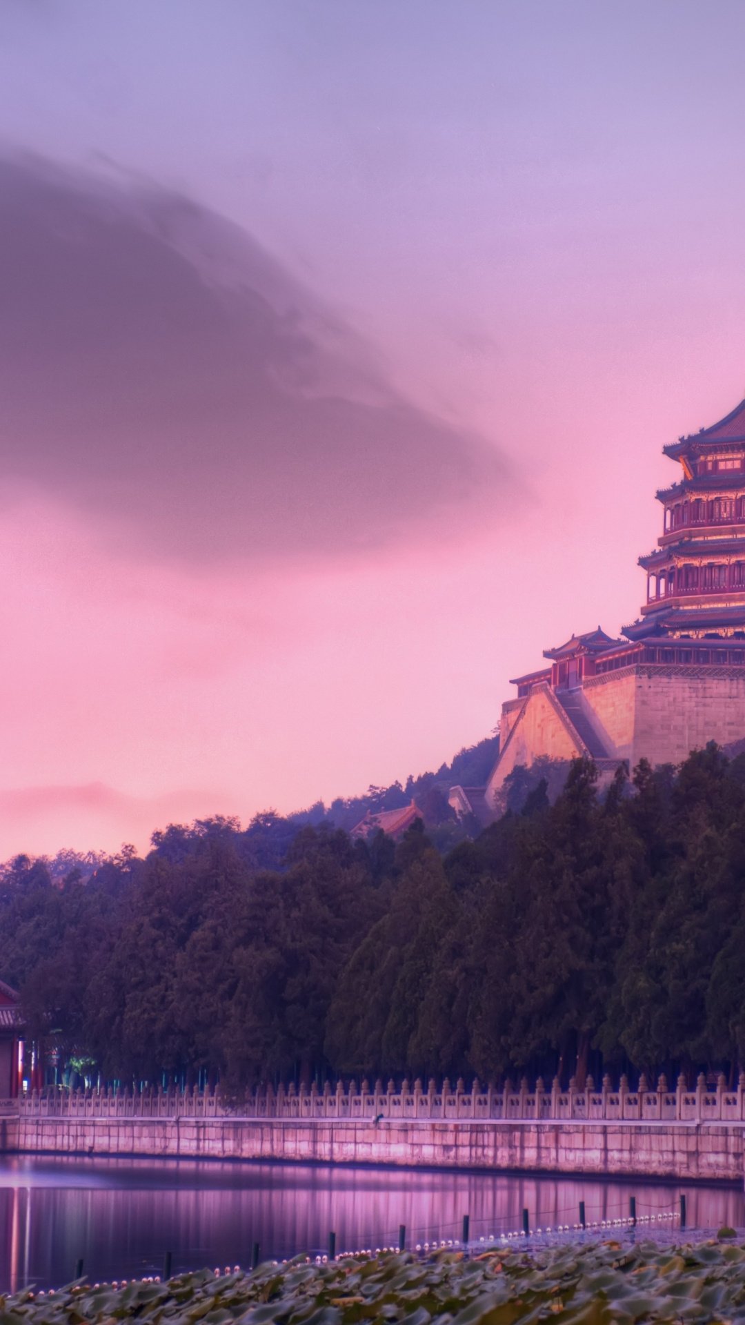 1080x1920 The Summer Palace Wallpaper