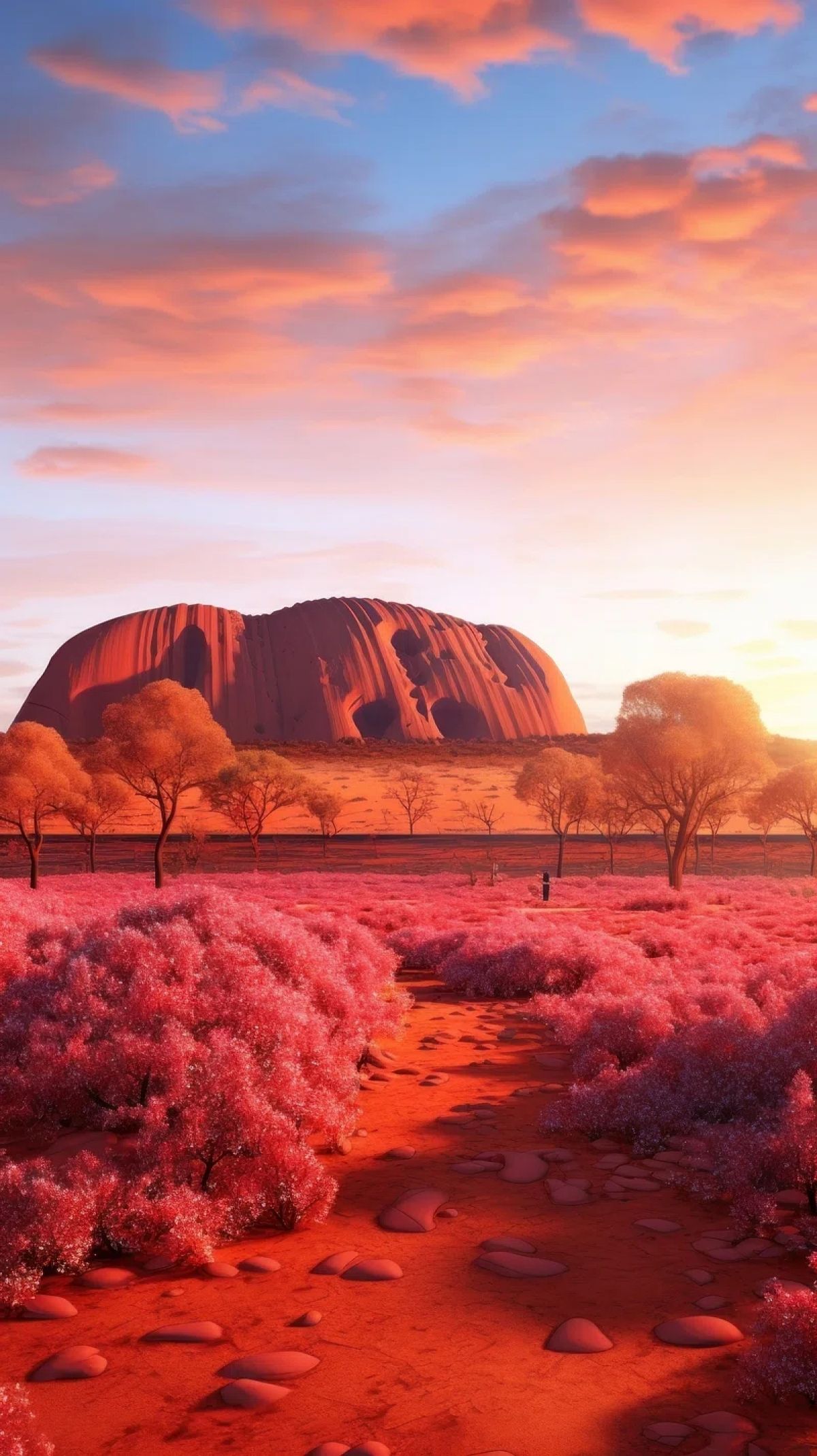 1200x2140 Uluru Australia Alice Springs Central Australia