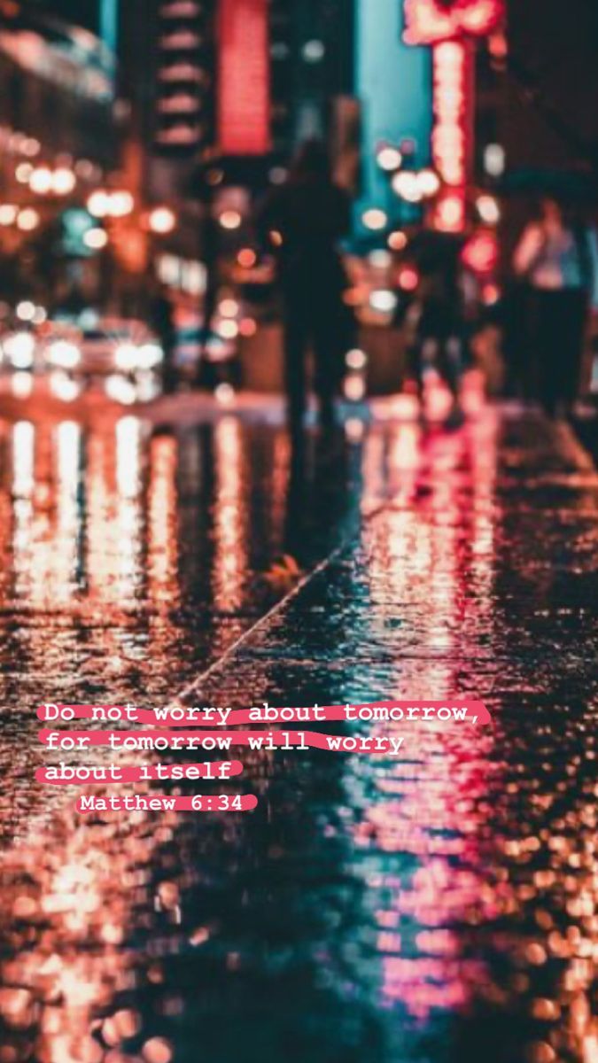 675x1200 Matthew 6:34 wallpaper