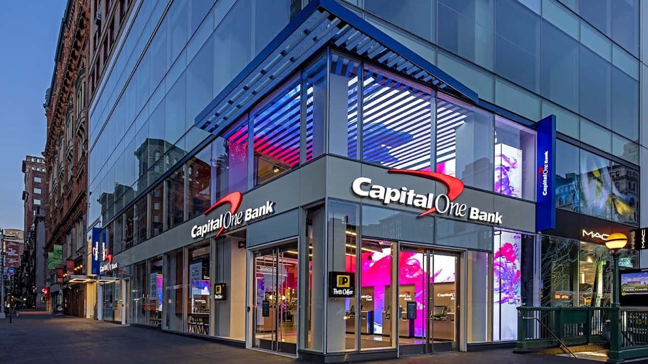 1280x720 Download Capital One Bank Building Wallpaper