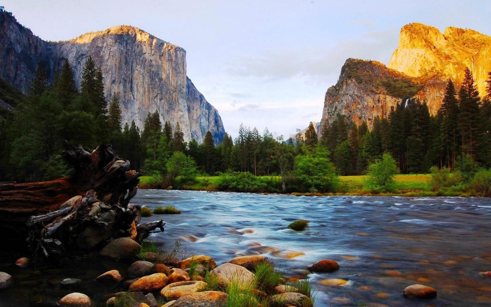 1920x1200 Yosemite National Park Landscape Photo Wallpaper