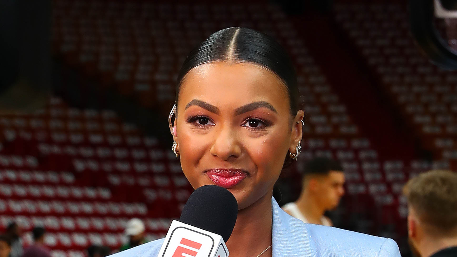 1920x1080 Malika Andrews abruptly absent from NBA Today as ESPN host shares shocking photo with NBA prospect Victor Wembanyama