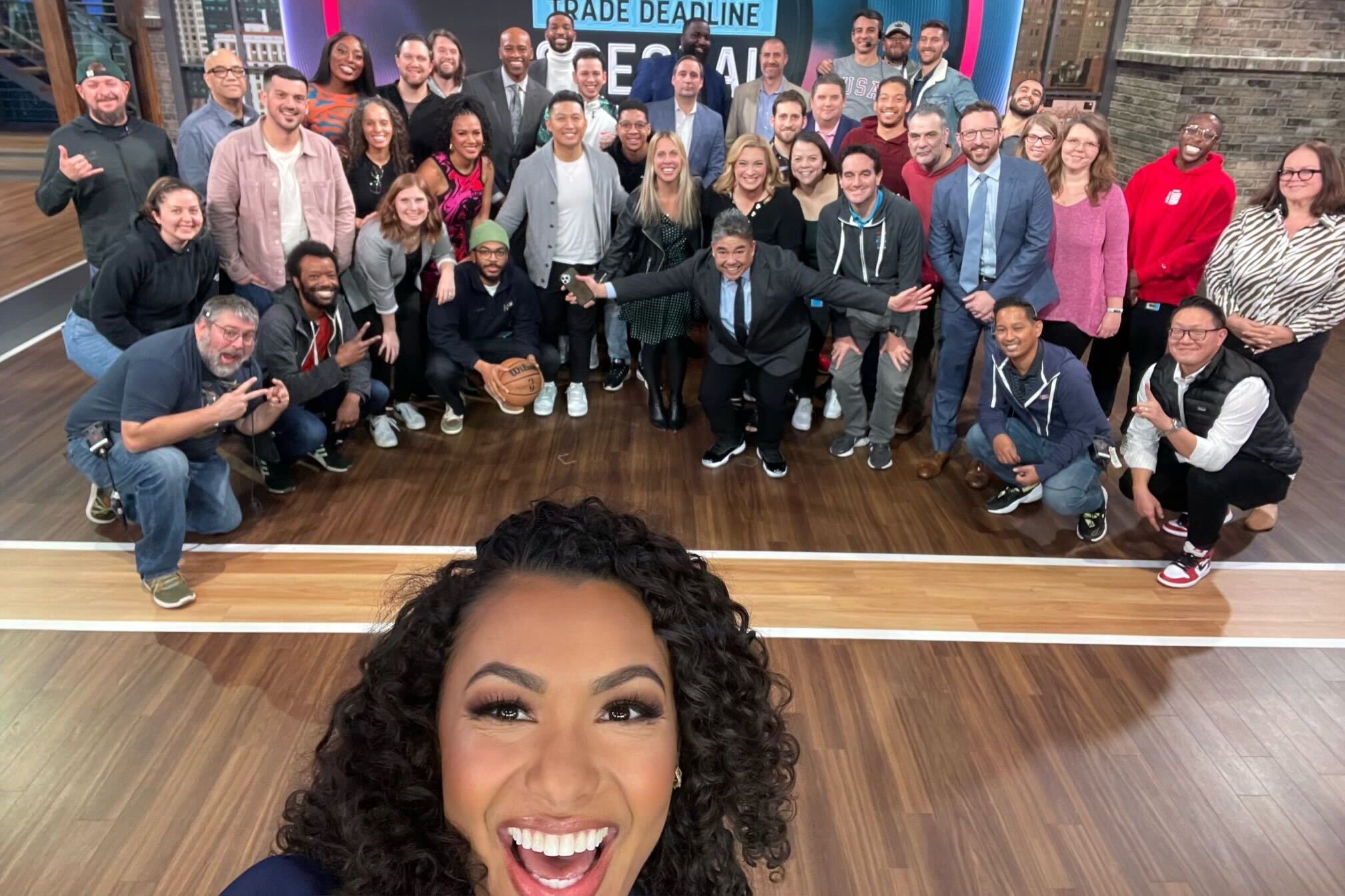 2016x1344 Starting Five: NBA Today and NBA Countdown's Malika Andrews Front Row
