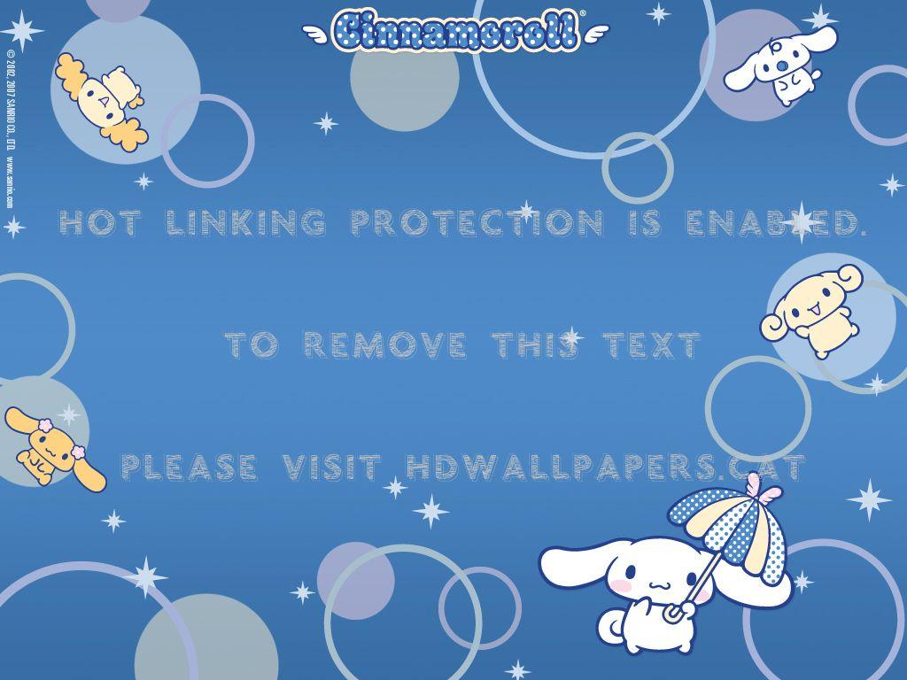 1024x768 cinnamoroll and umbrella sanrio sweet hello