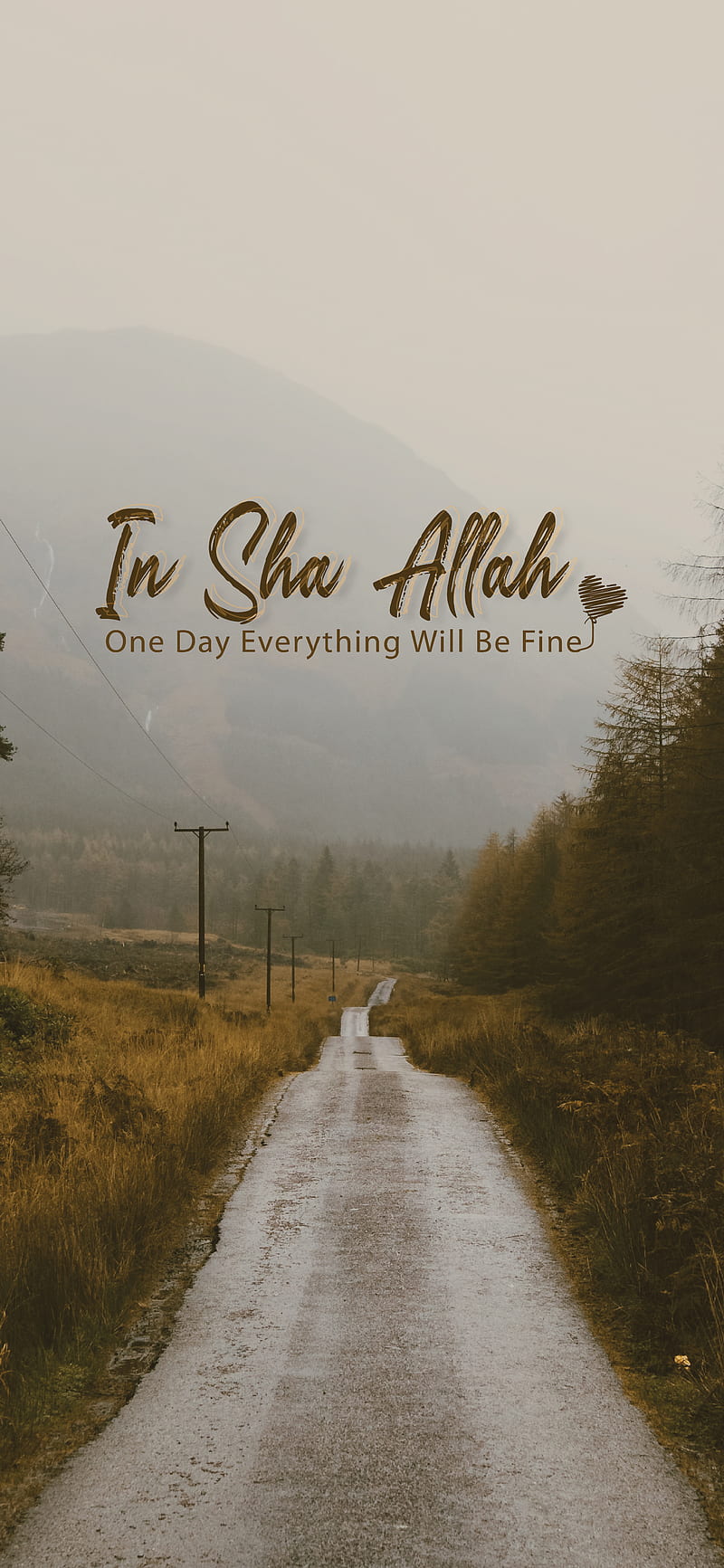 800x1733 HD inshallah wallpaper