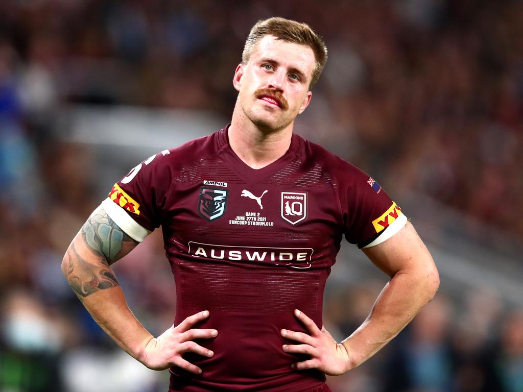 1024x768 Queensland Maroons star Cameron Munster ruled out the 2024 State of Origin series. The Courier Mail