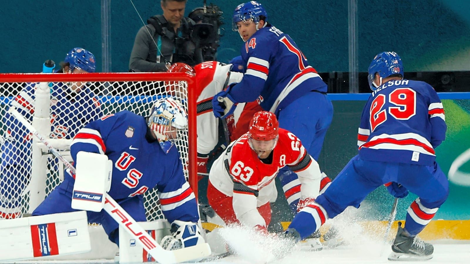 1600x900 Jeremy Swayman Turns Viral Olympic Goal Into a Punchline