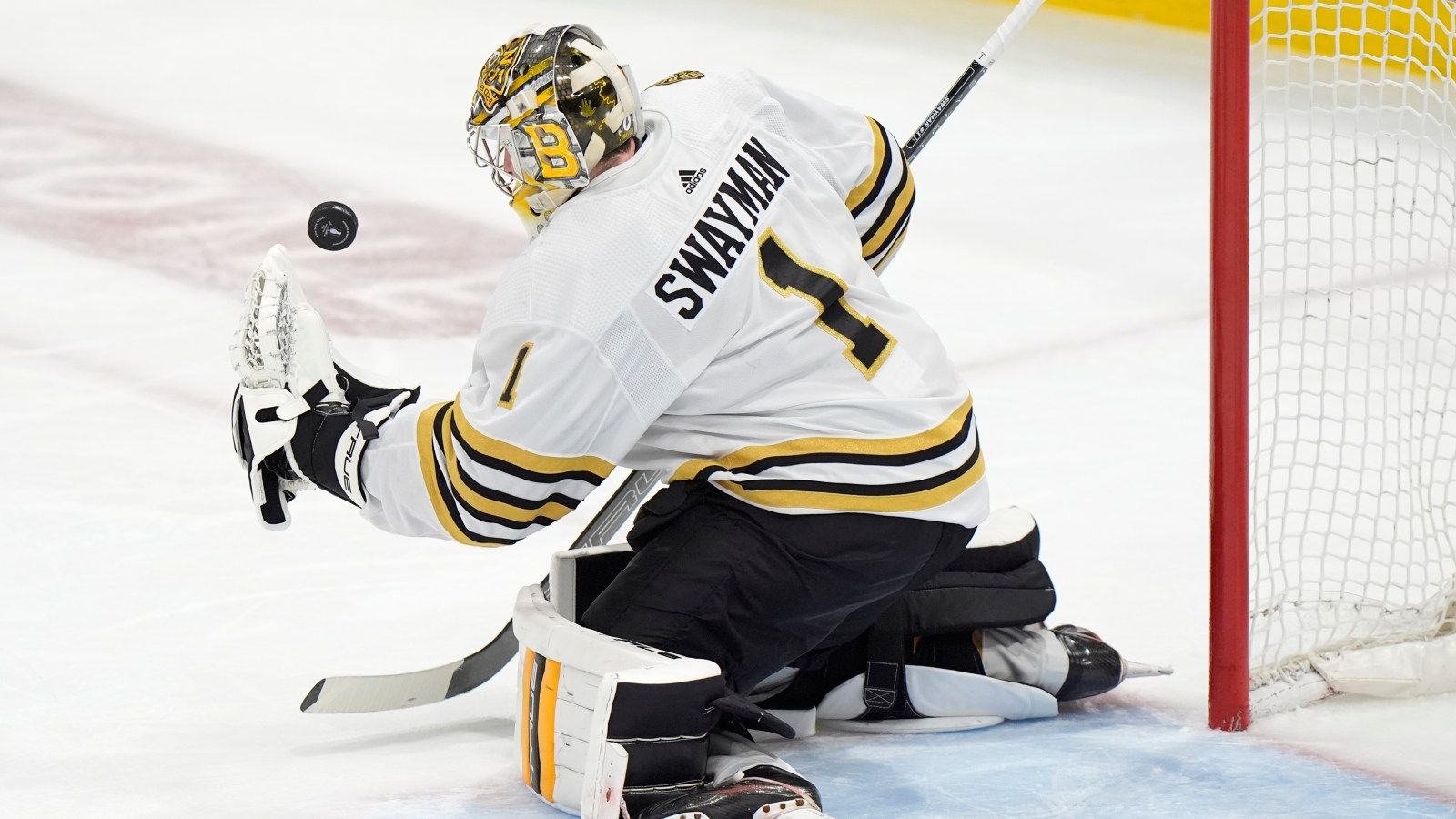 1600x900 Bruins goalie Jeremy Swayman on top of his game in the playoffs