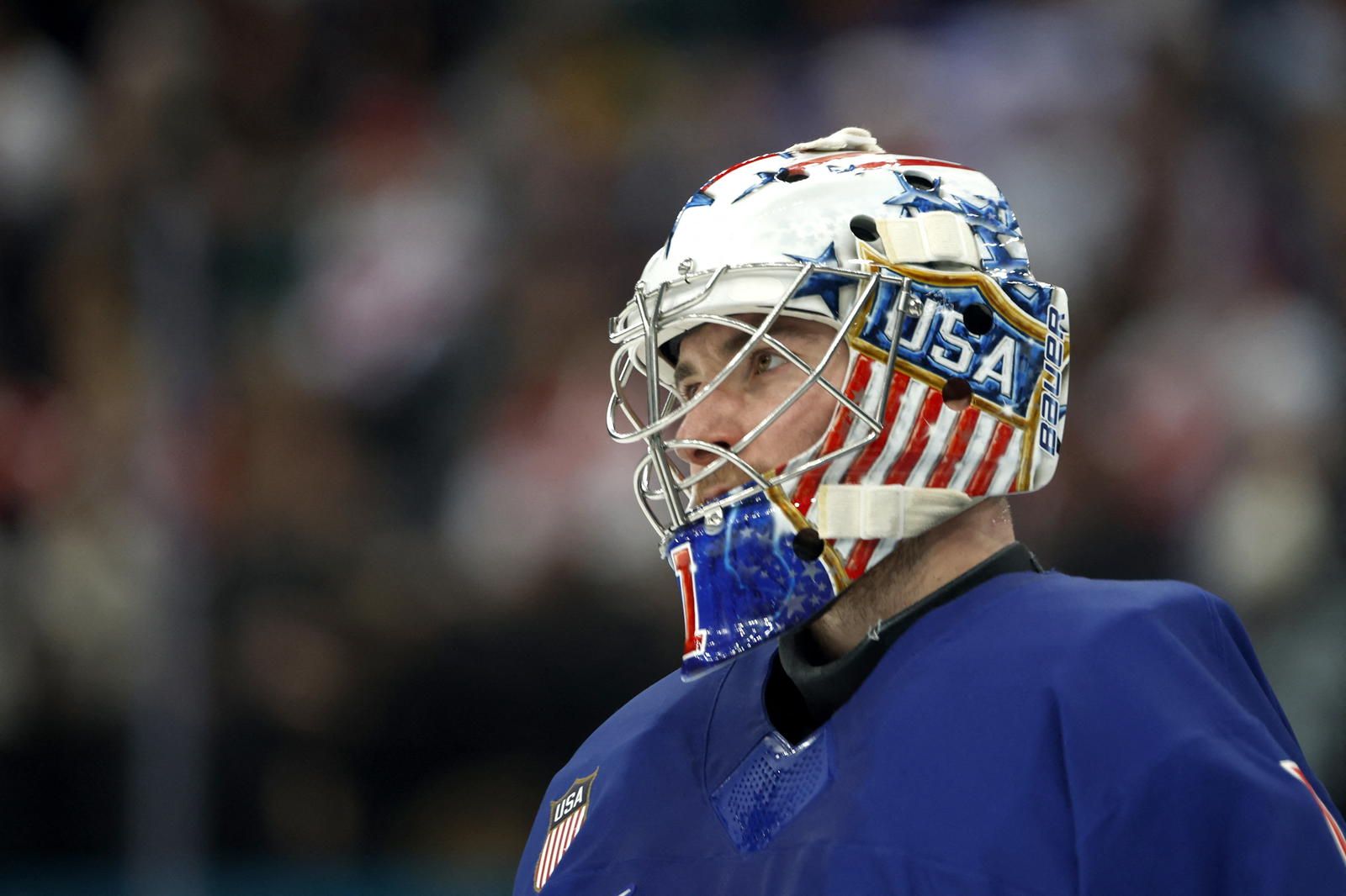 1600x1066 Bruins' Jeremy Swayman Allows Brutal Goal For Team USA