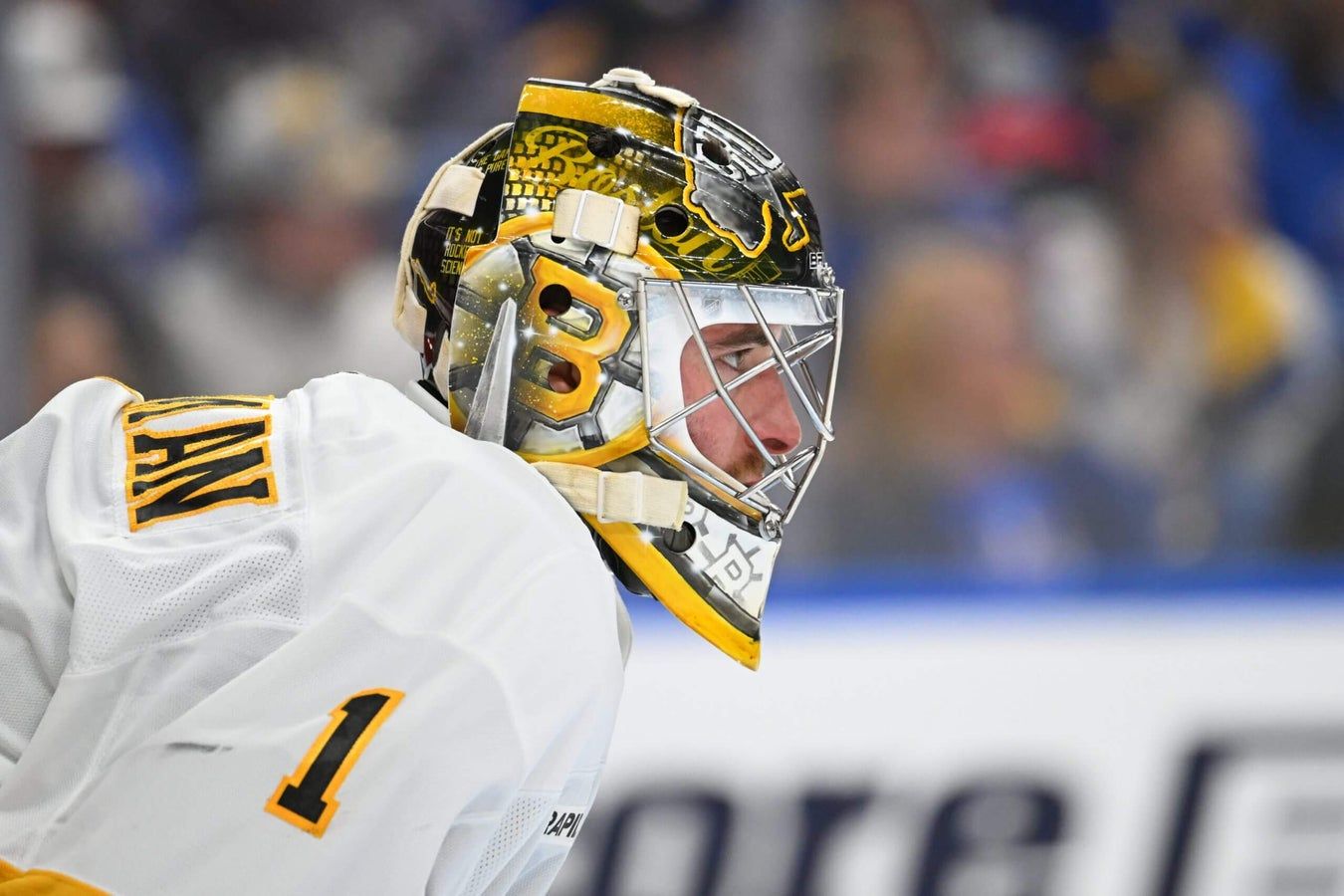 1350x900 Jeremy Swayman is showing why Bruins have a definite edge over Sabres in net