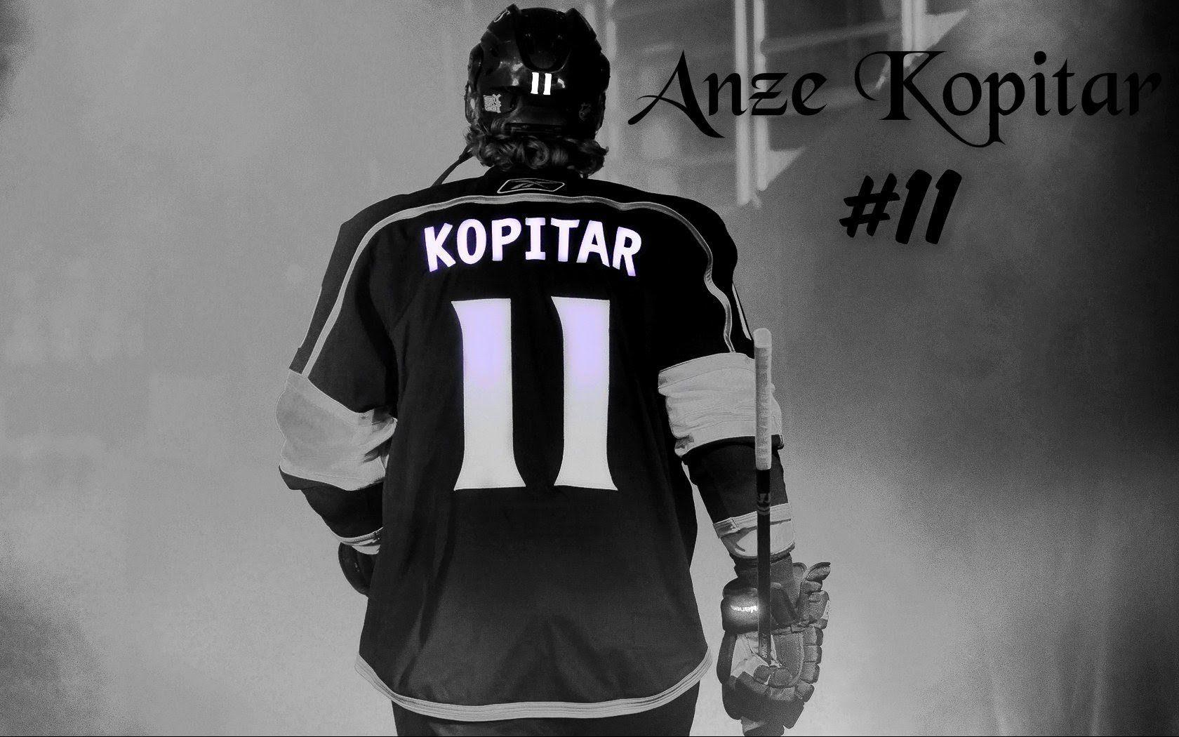 1680x1050 Anže Kopitar Wallpaper