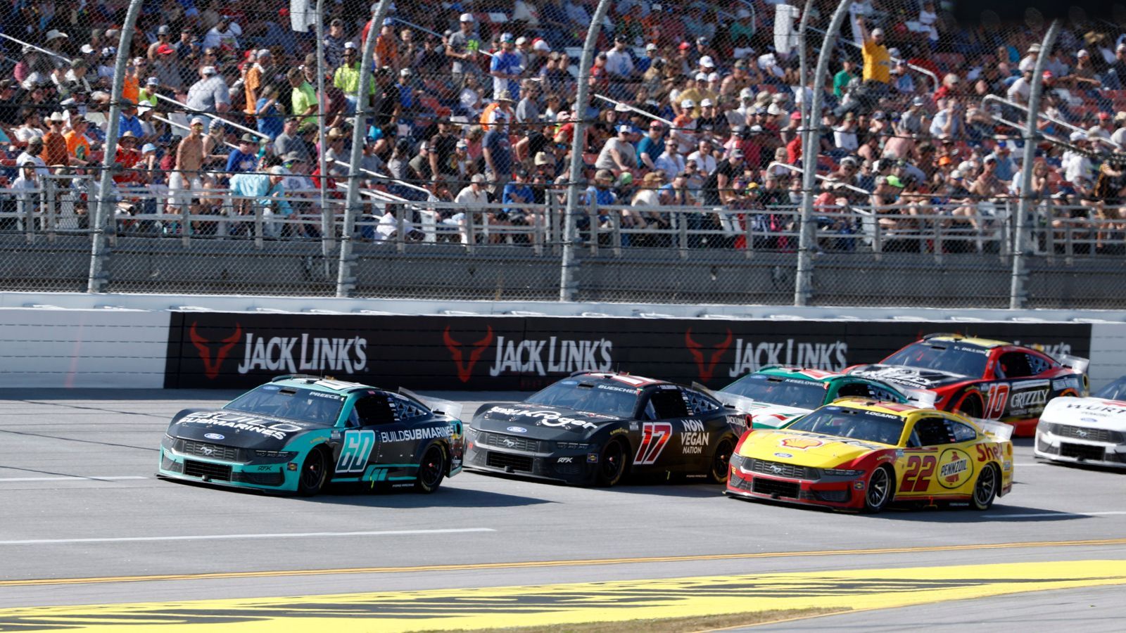 1600x900 Carson Hocevar Earns 1st NASCAR Cup Victory With Last Lap Pass At Talladega Superspeedway -
