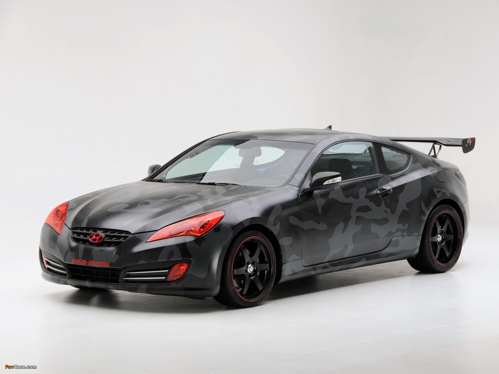 1600x1200 Hyundai Genesis Coupe by Street Concepts 2008 wallpaper (1600x1200)