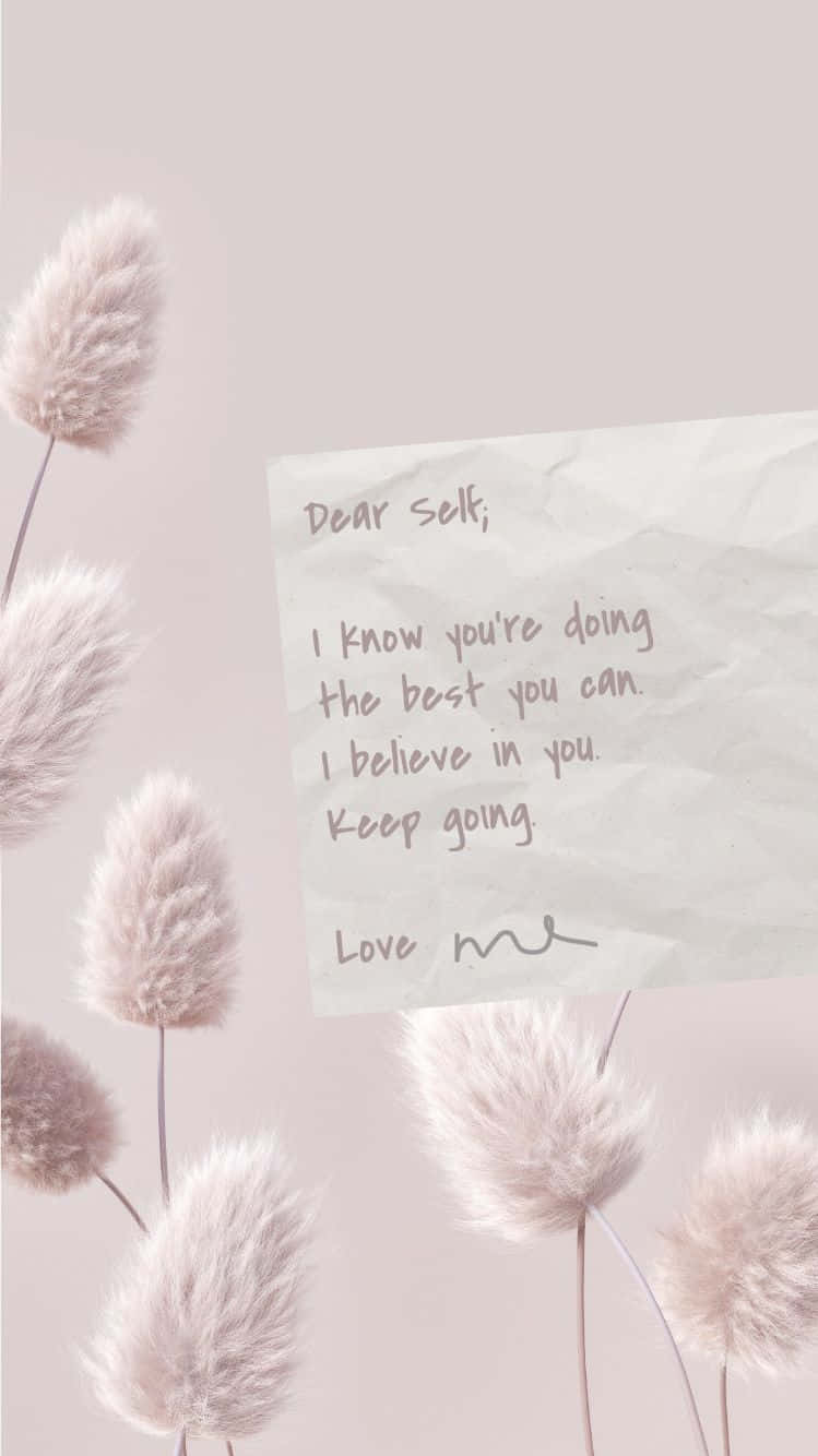 749x1334 Download A Note With The Words I Know You Are The Best Wallpaper