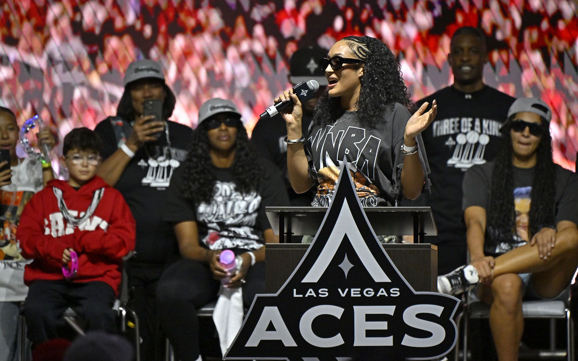 1920x1200 GALLERY: Las Vegas Aces 2025 World Championship Celebration!