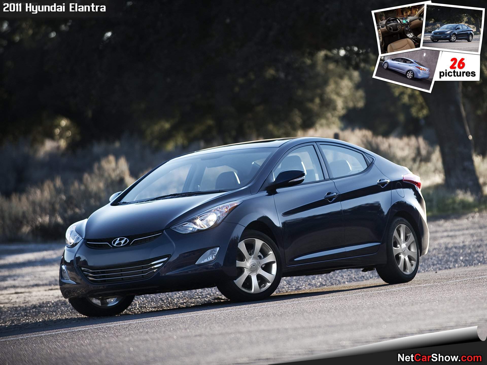 1920x1440 Automotive Wallpaper: 2011 Hyundai Elantra Limited Interior