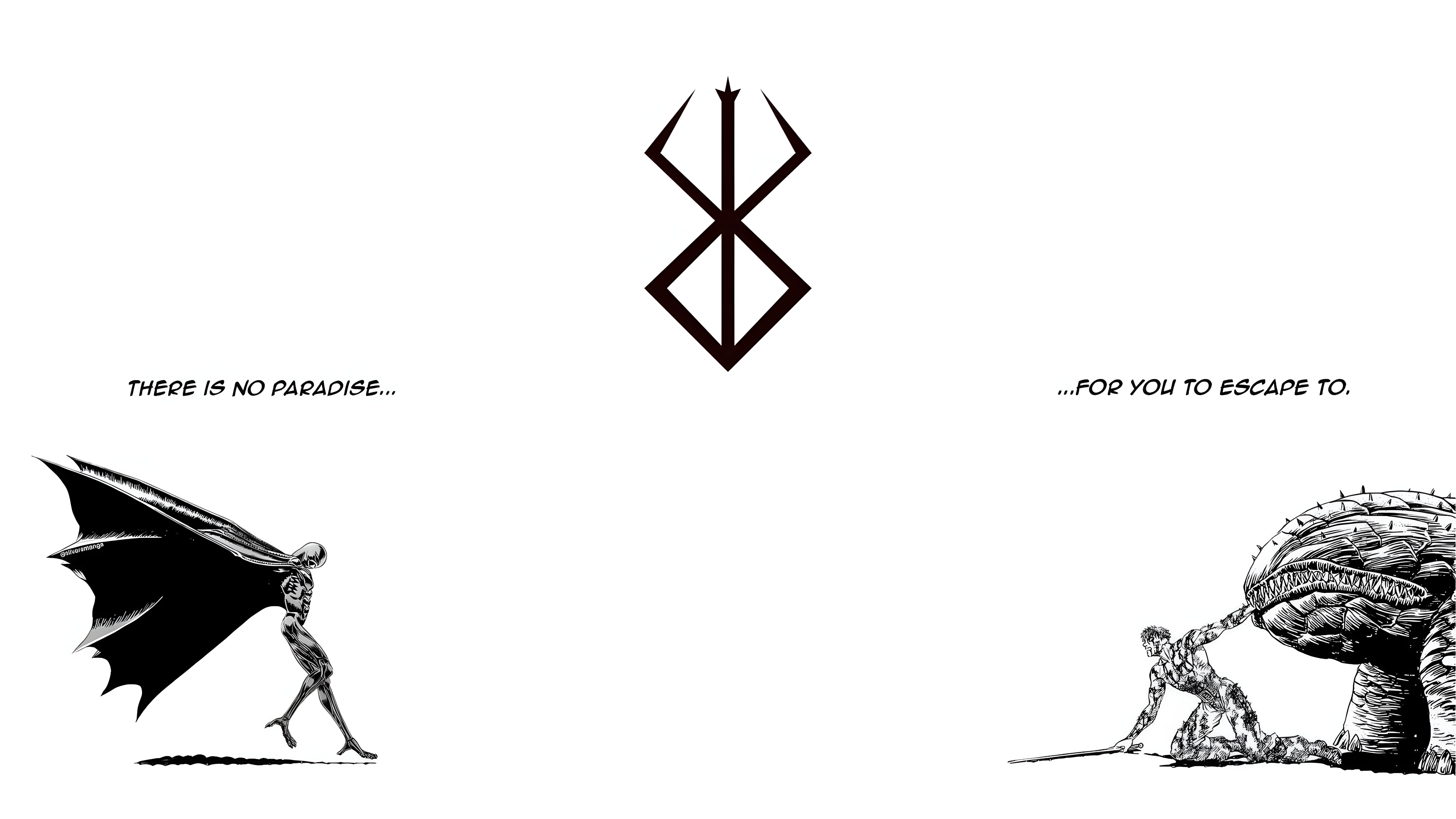 7680x4320 I made a cool 4K Berserk wallpaper