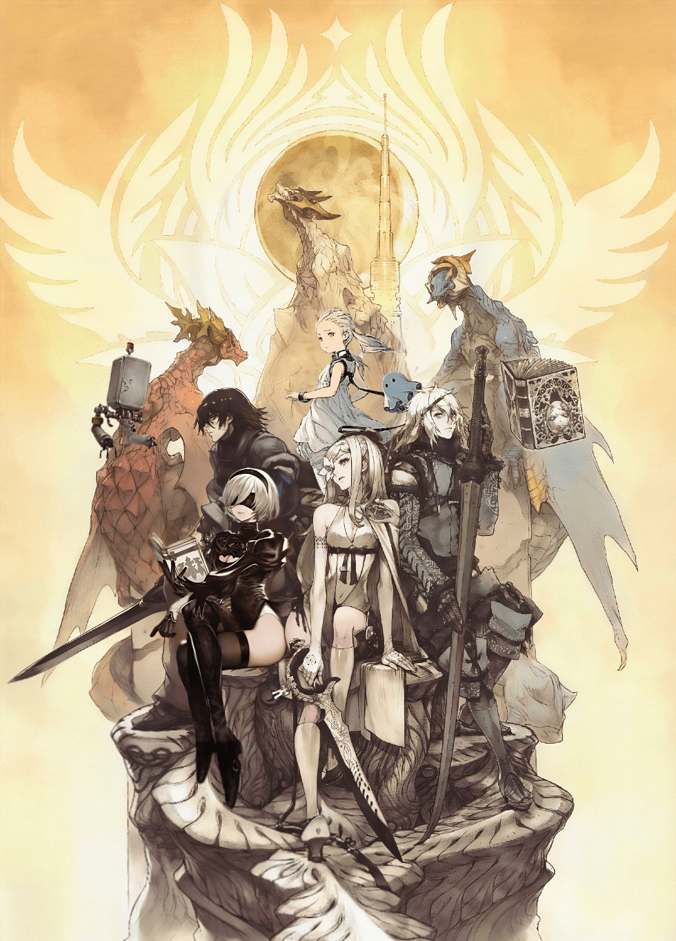 980x1364 Drakengard Wallpaper