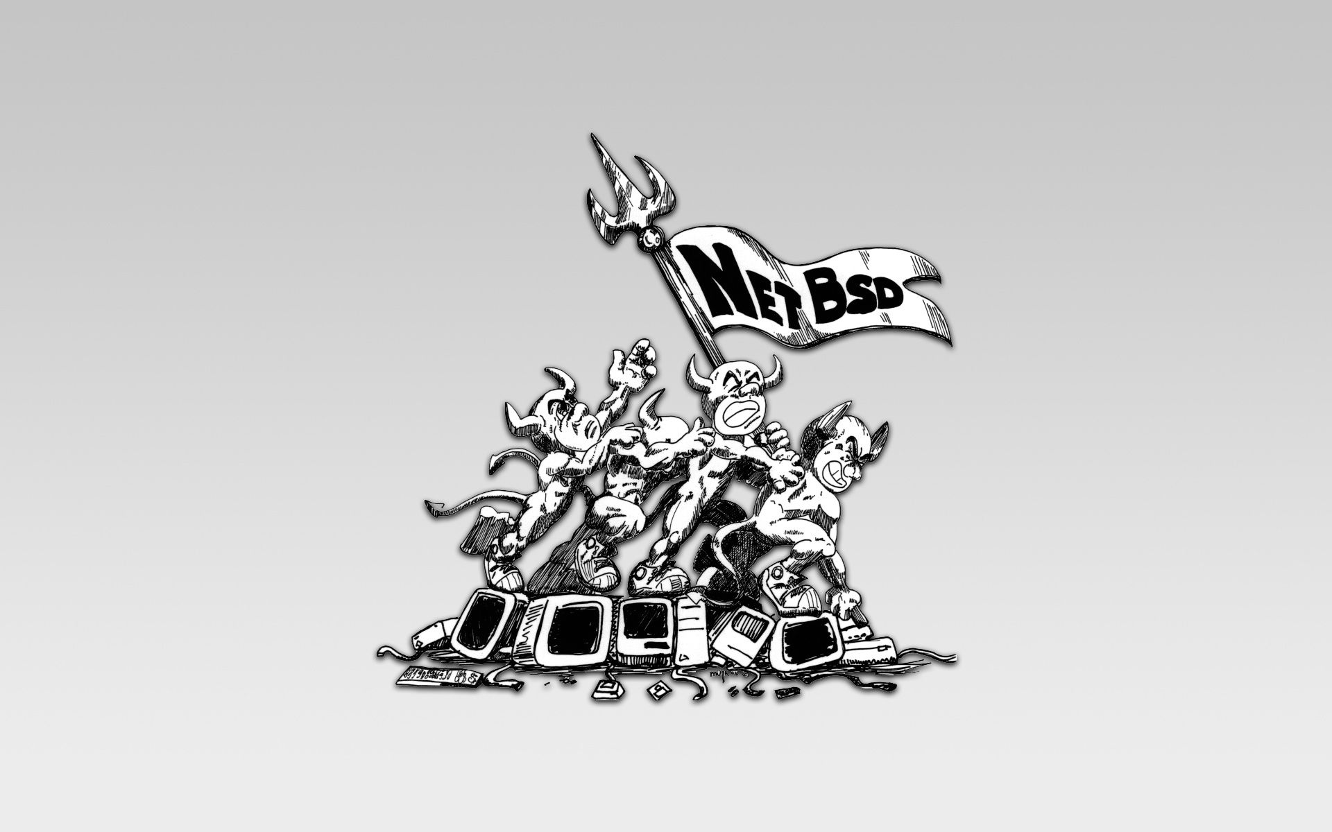 1920x1200 NetBSD Wallpaper