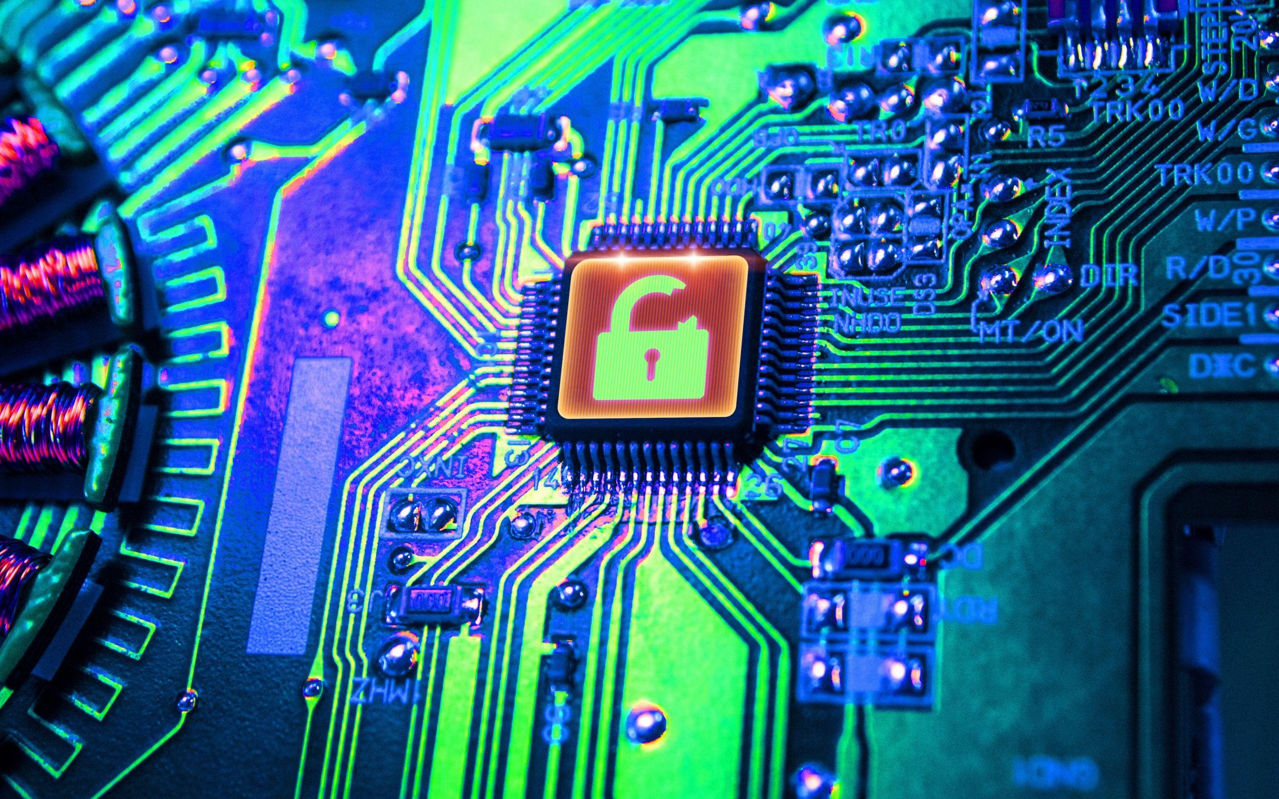 2560x1600 Information Security, Computer Board, Chip, Security Y