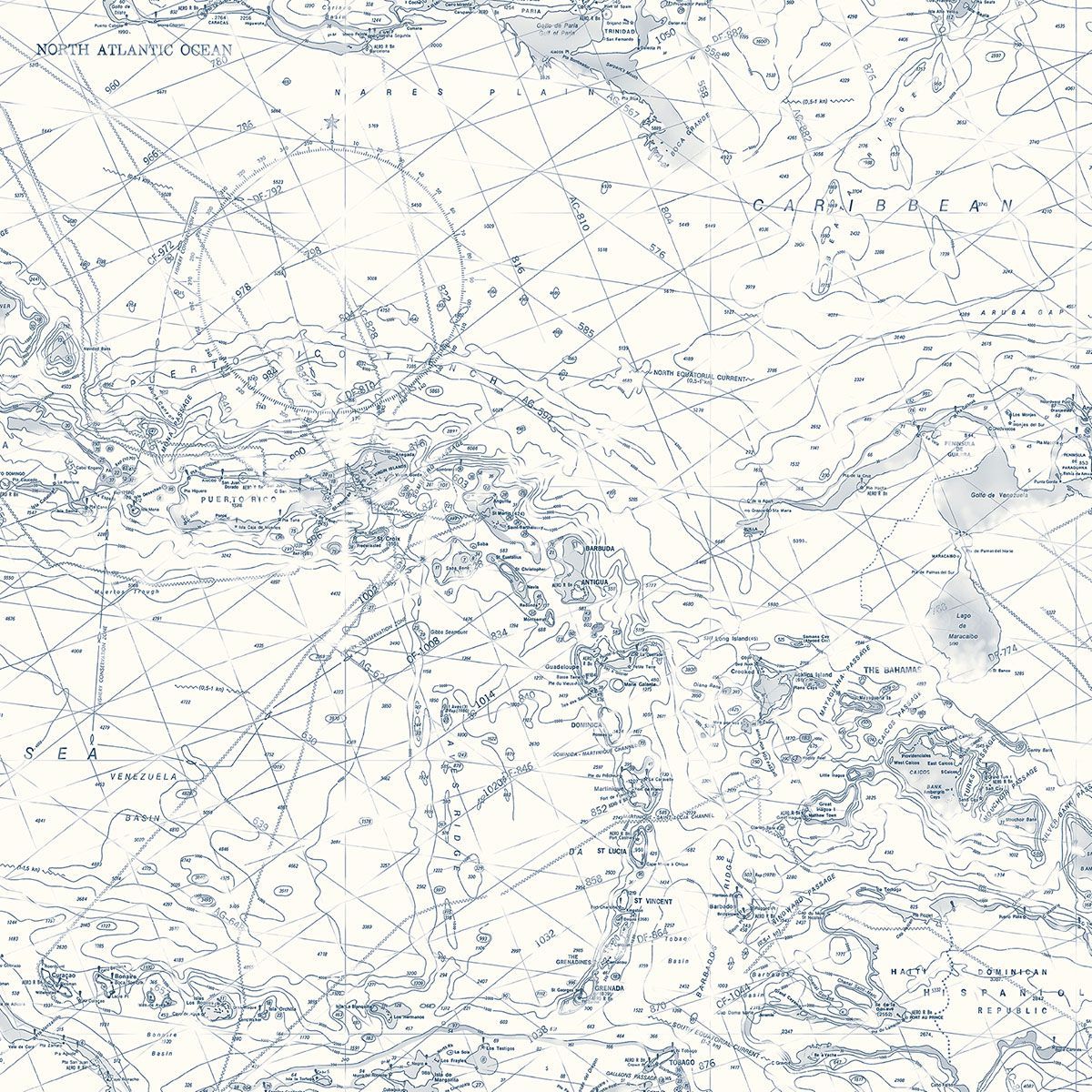 1200x1200 Chesapeake 3120 16178 Charts Map Navy Wallpaper