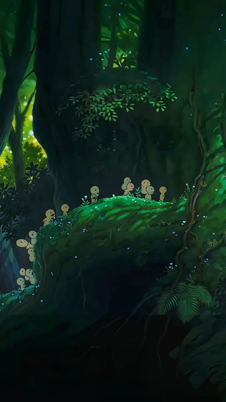 736x1308 Princess Mononoke Wallpaper