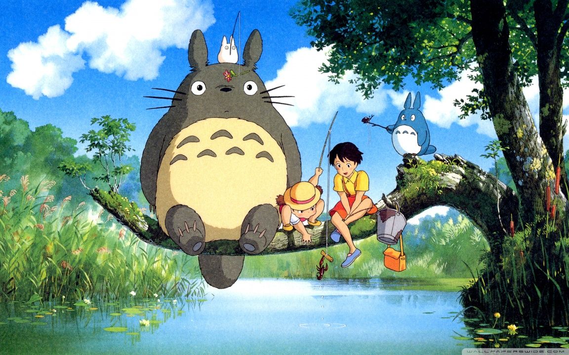 1152x720 Ghibli My Neighbor 4K UHD Wallpaper for UltraHD Desktop and TV : Smartphone and Tablet Devices