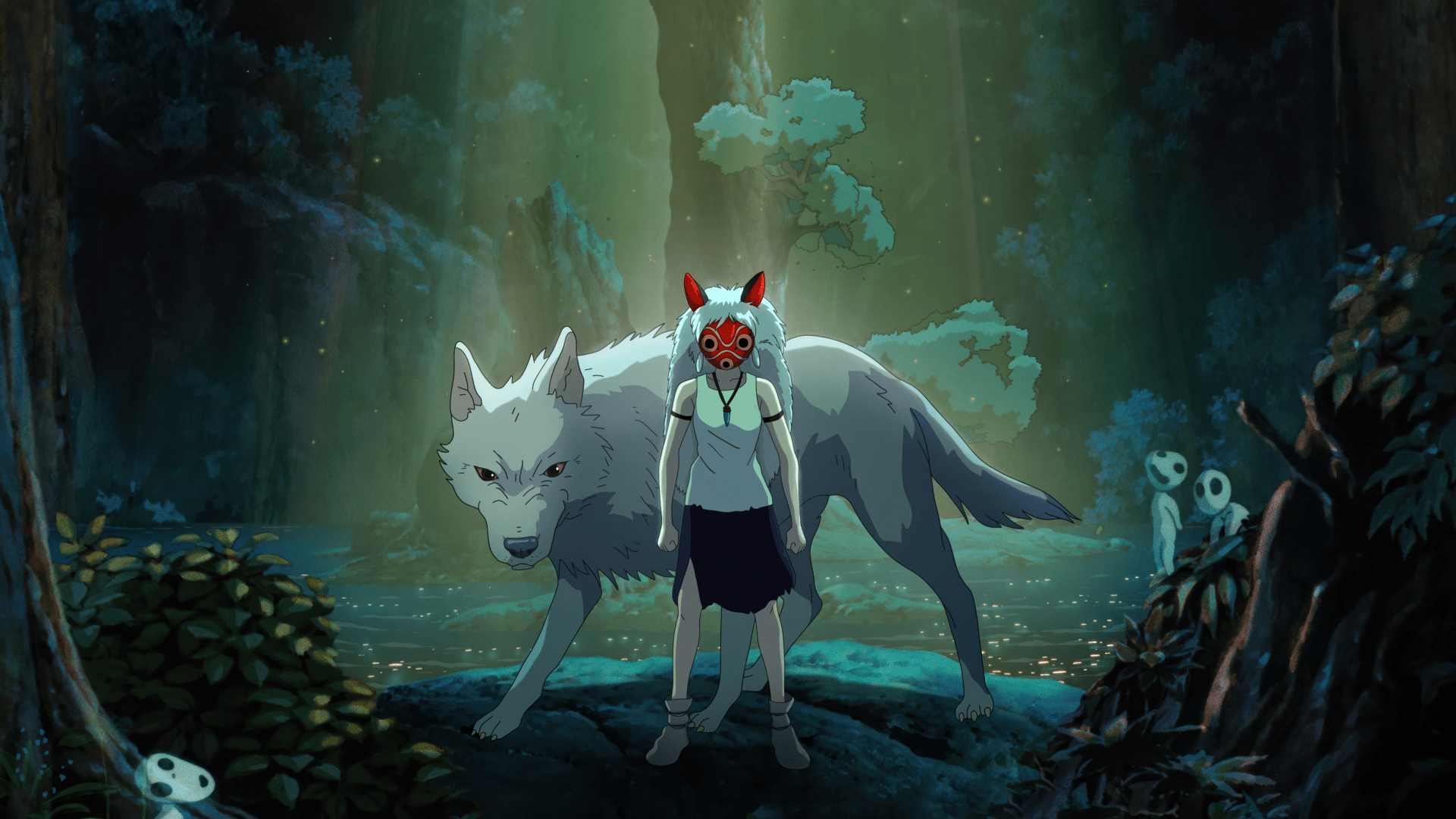 1920x1080 Princess Mononoke 4K Ultra HD Wallpaper: A Mystical Journeyx2160