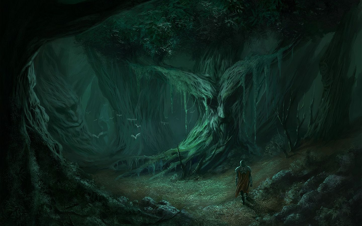 1440x900 Phone wallpaper: Fantasy, Landscape 592924