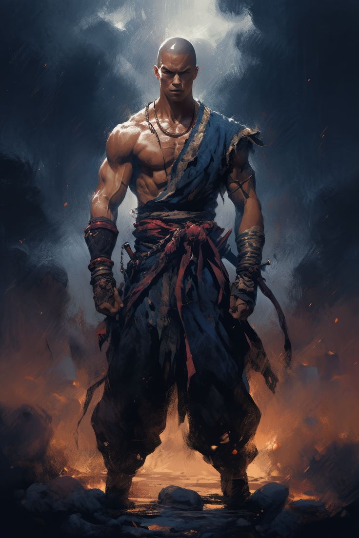 736x1104 Shaolin Warrior