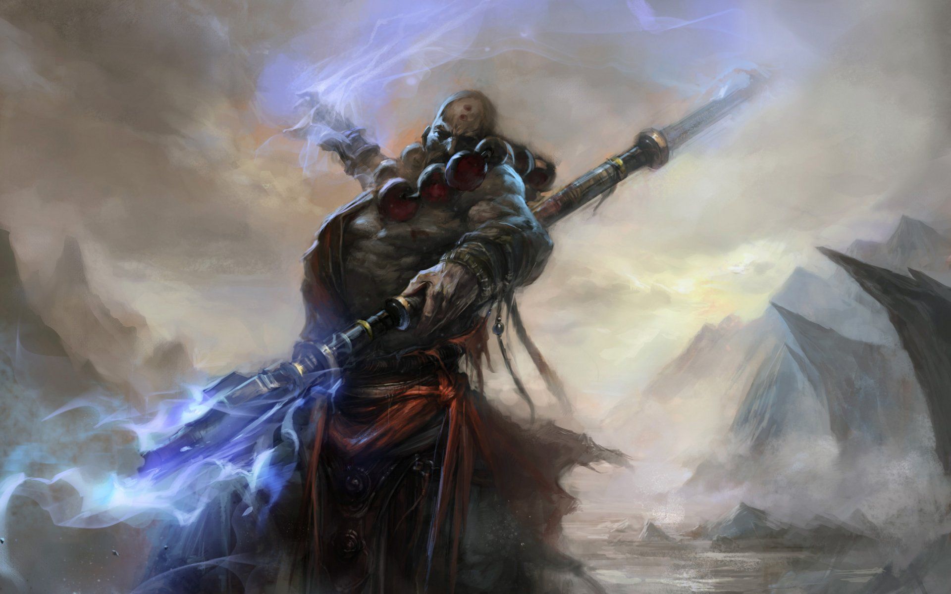 1920x1200 Epic Diablo III Monk HD Wallpaper