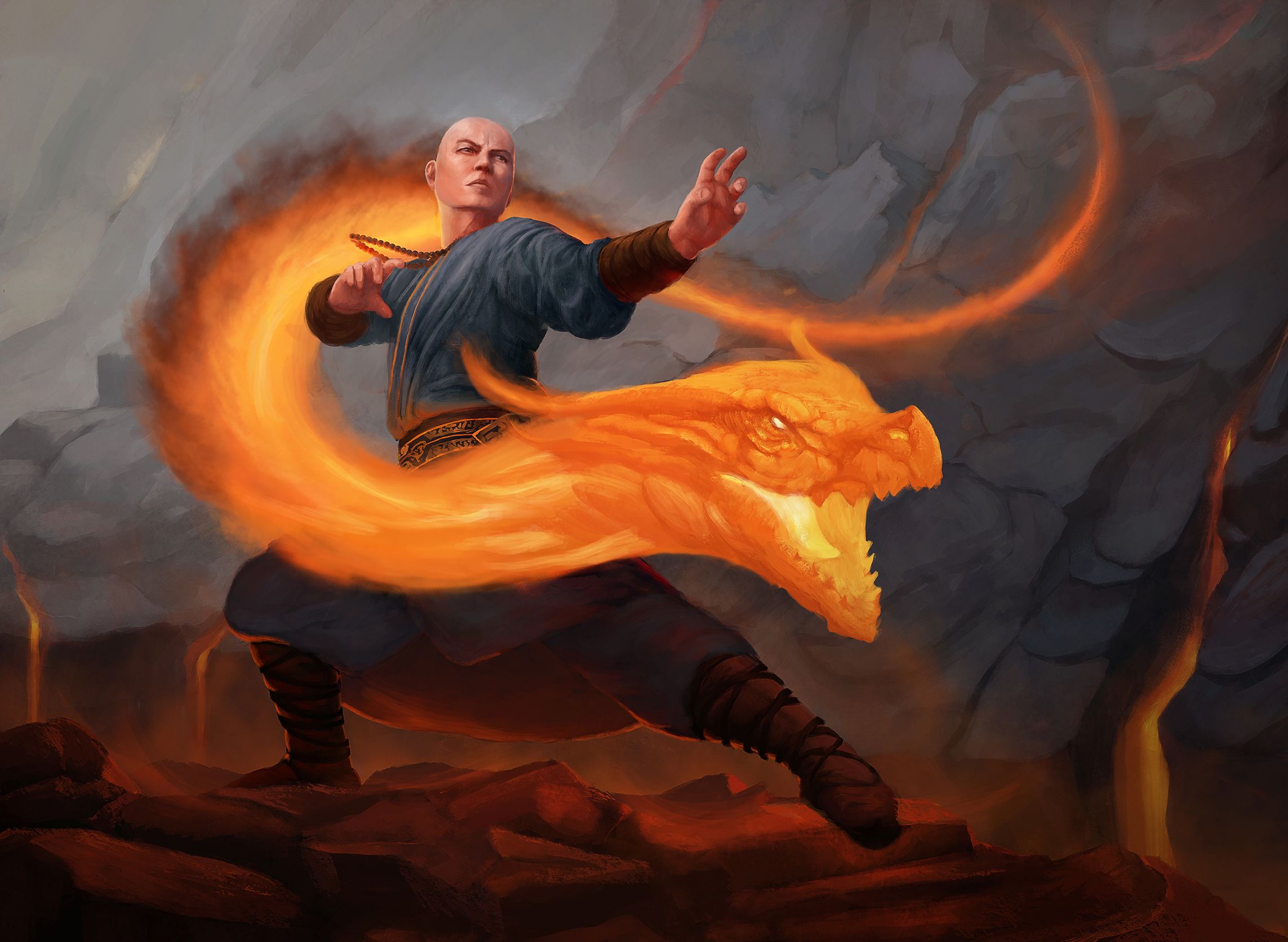 2286x1674 Download Dragon Fantasy Warrior Fantasy Warrior HD Wallpaperx1674