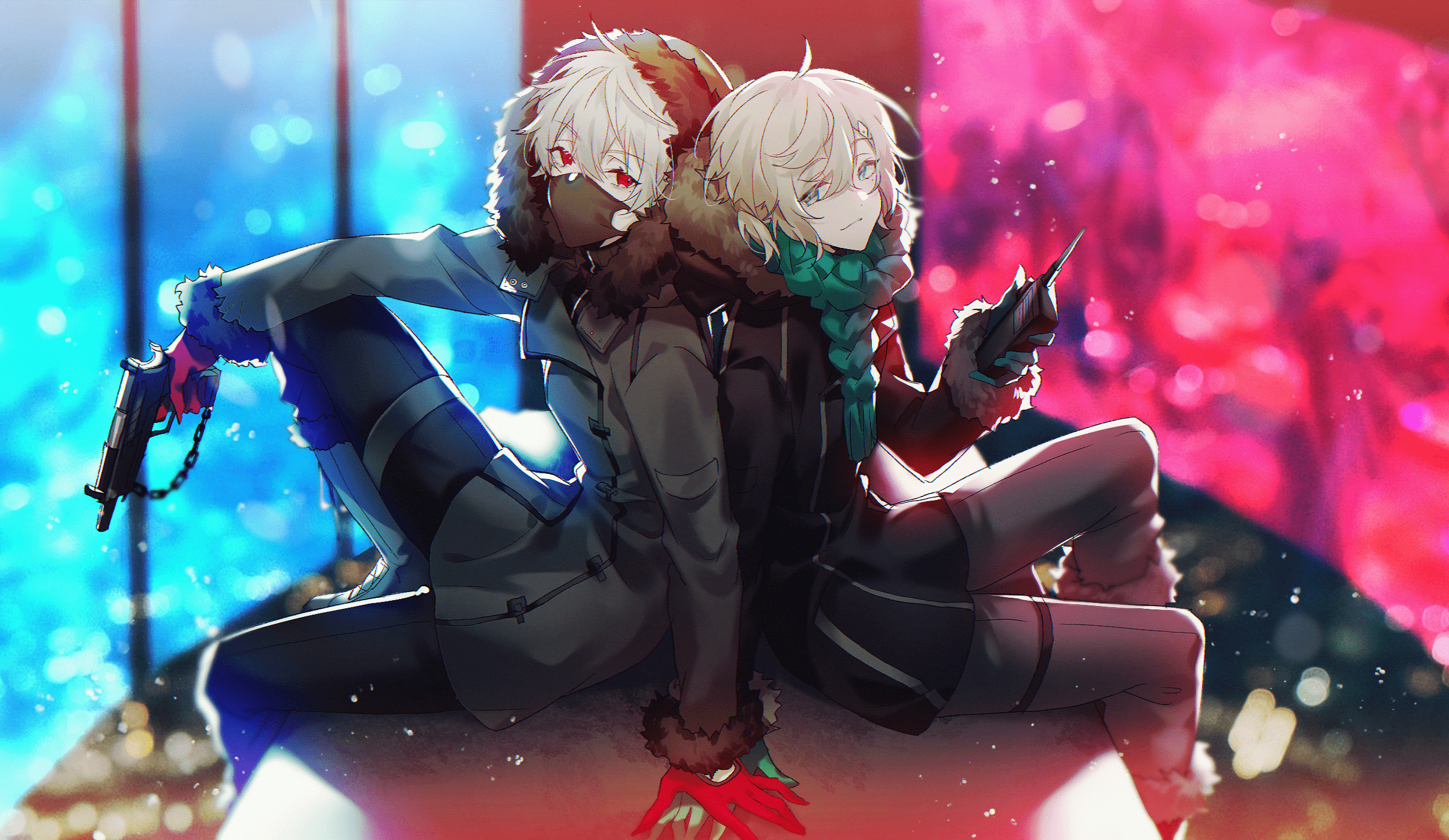 2500x1450 ChroNoiR Image by shuai 0317 Anime Image Board