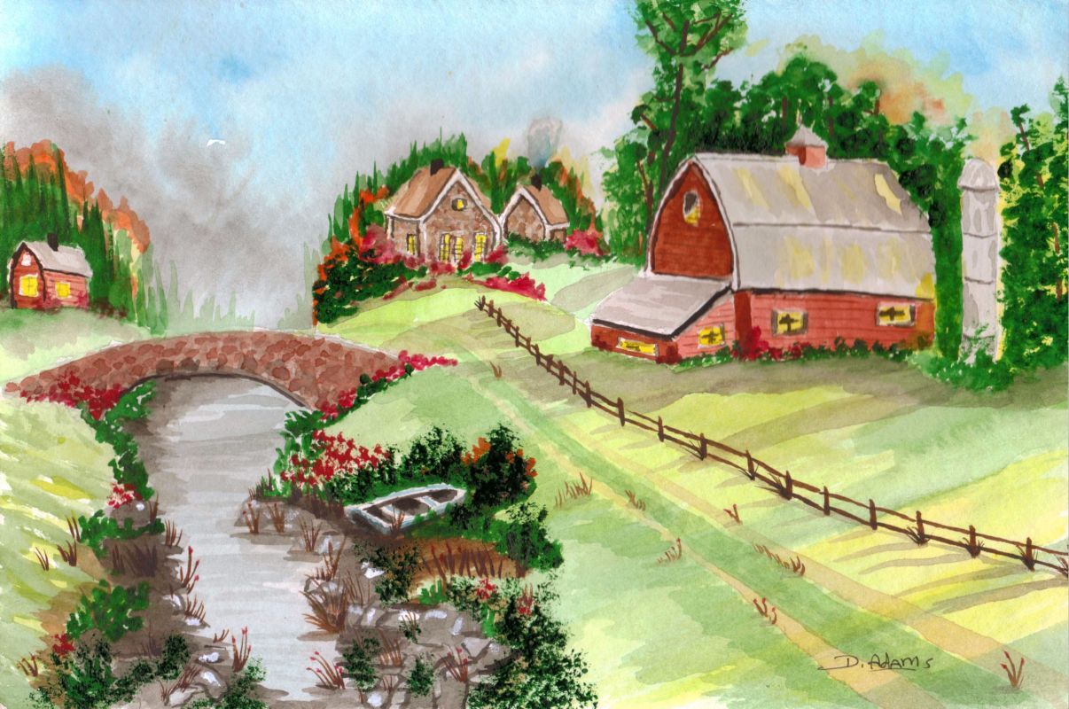 1206x800 Country Village