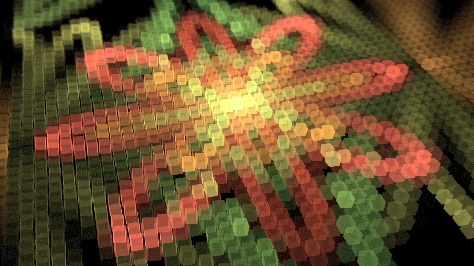 1920x1080 Minecraft flower