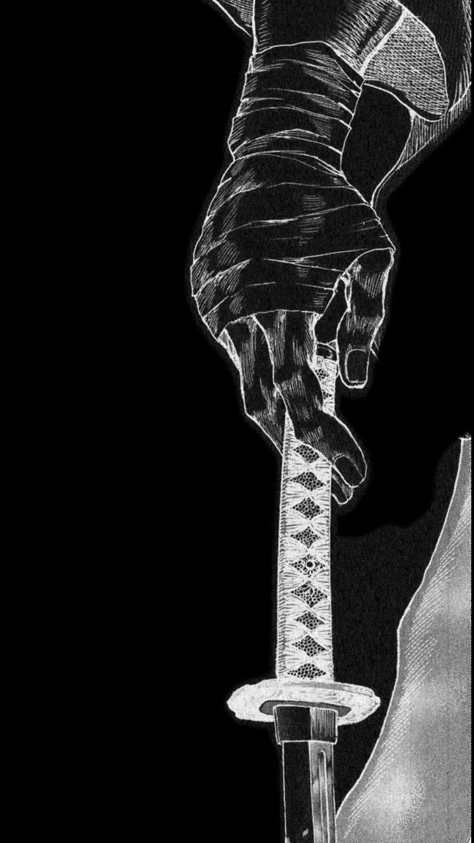 675x1200 Katana#noir Blanc#