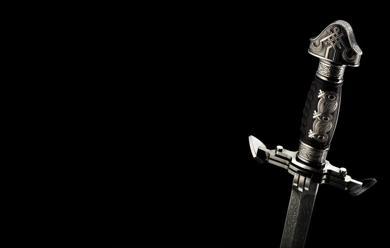 1332x850 Black Sword Wallpaper
