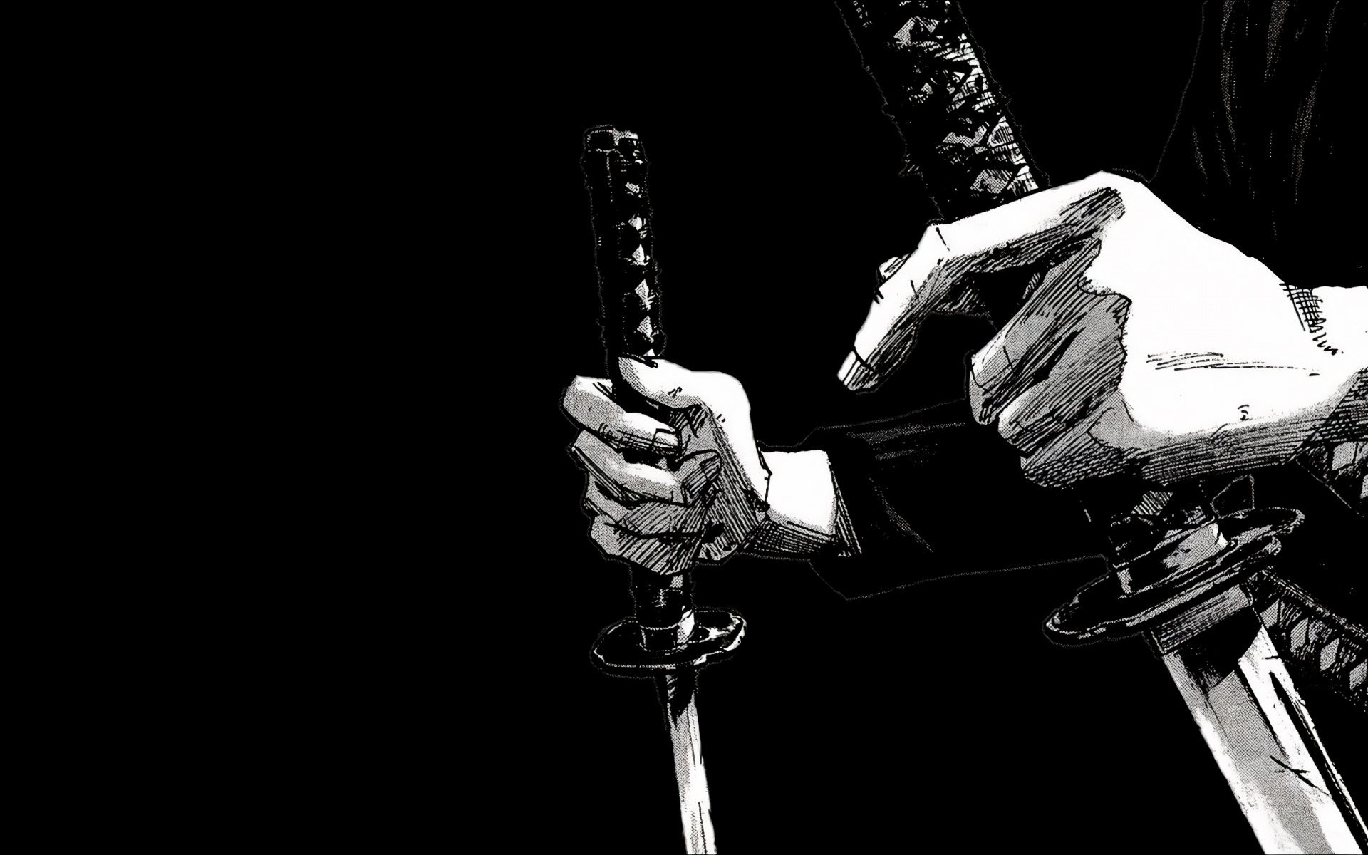 1920x1200 Miyamoto Musashi Wallpaper 4K, Katana, Vagabond
