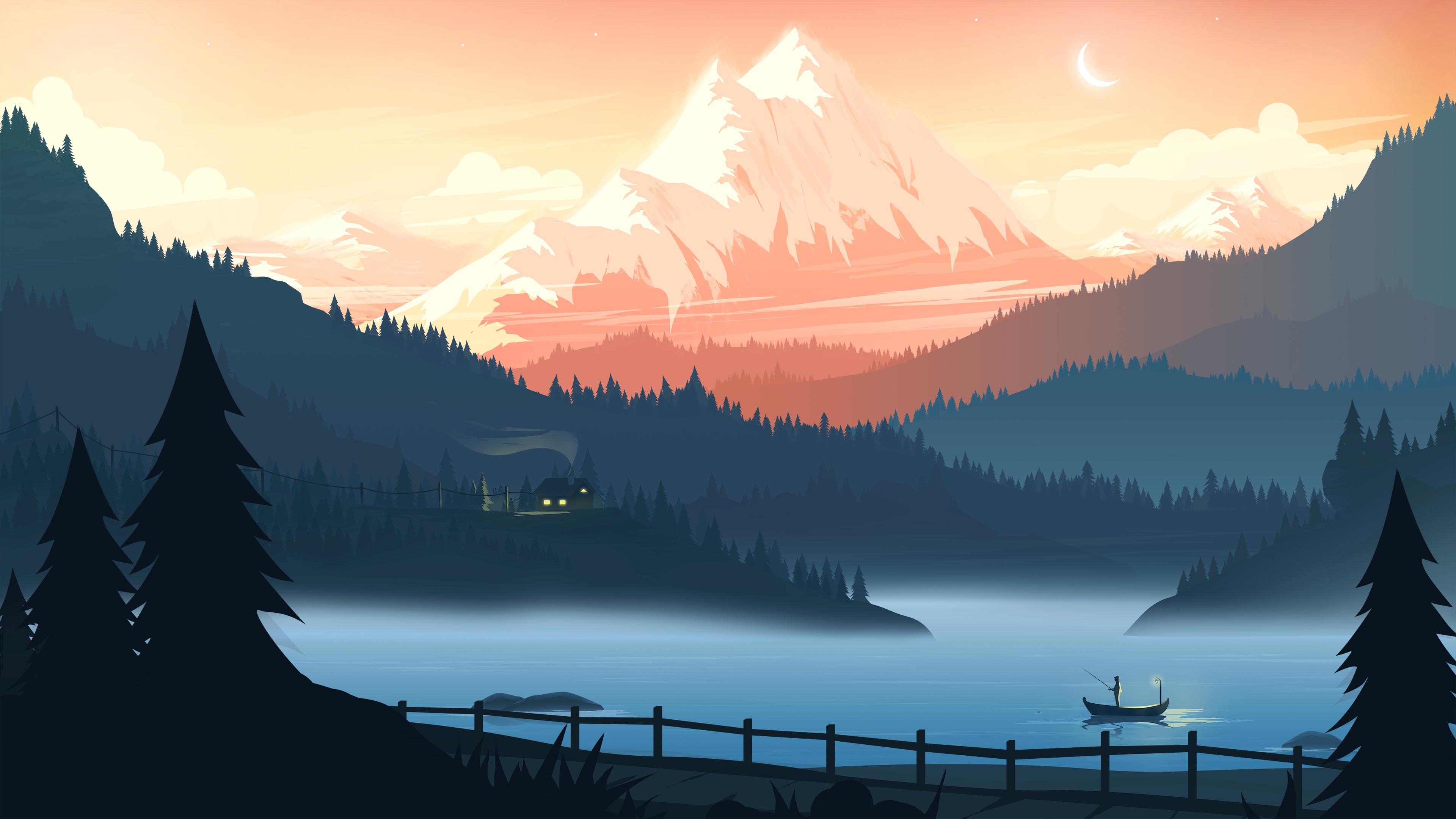 3840x2160 Mountain Retreat [3840x2160]