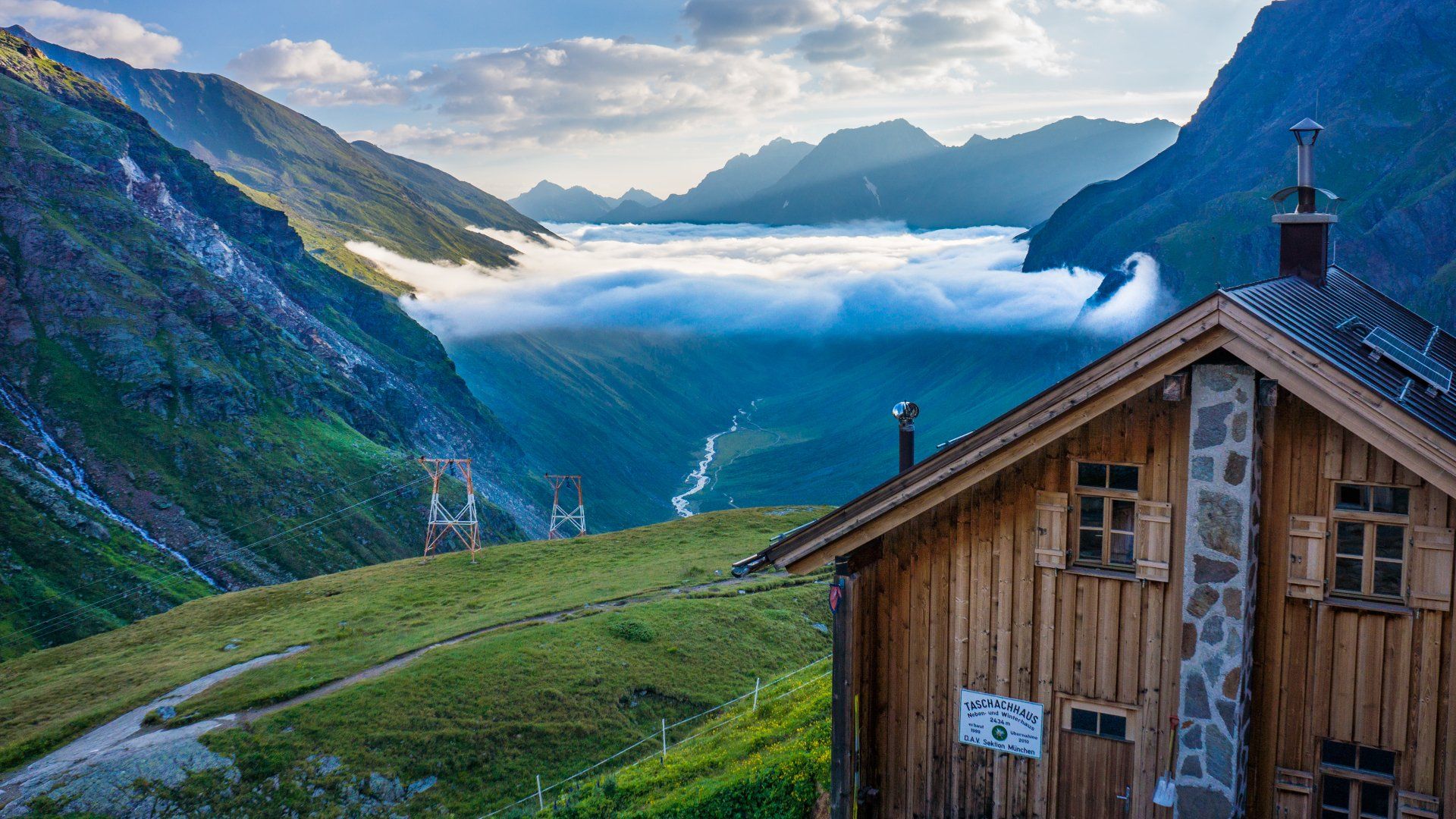 1920x1080 Majestic Mountain Retreat Ultra HD Wallpaper by Tako van Midwoudx2160