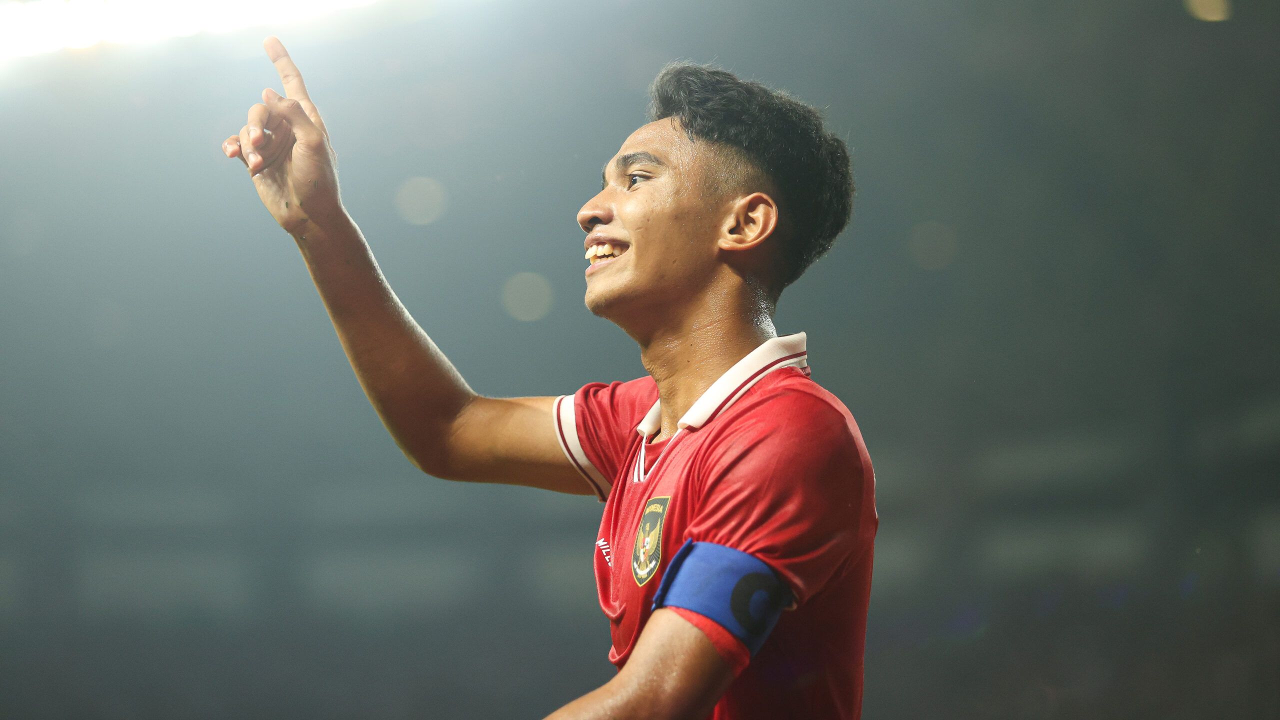 2560x1440 Cetak Dua Gol Kemenangan, Marselino Ferdinan : Amazing, Luar Biasa