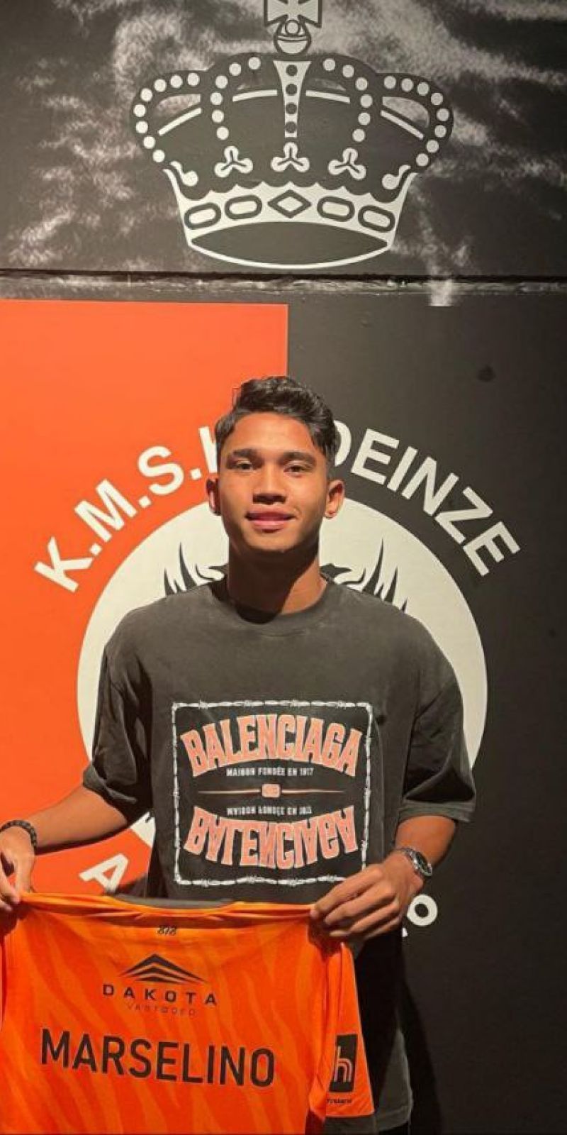 800x1600 Marselino resmi gabung akun Instagram KMSK Deinze diserbu warganet Indonesia News Jawa Timur