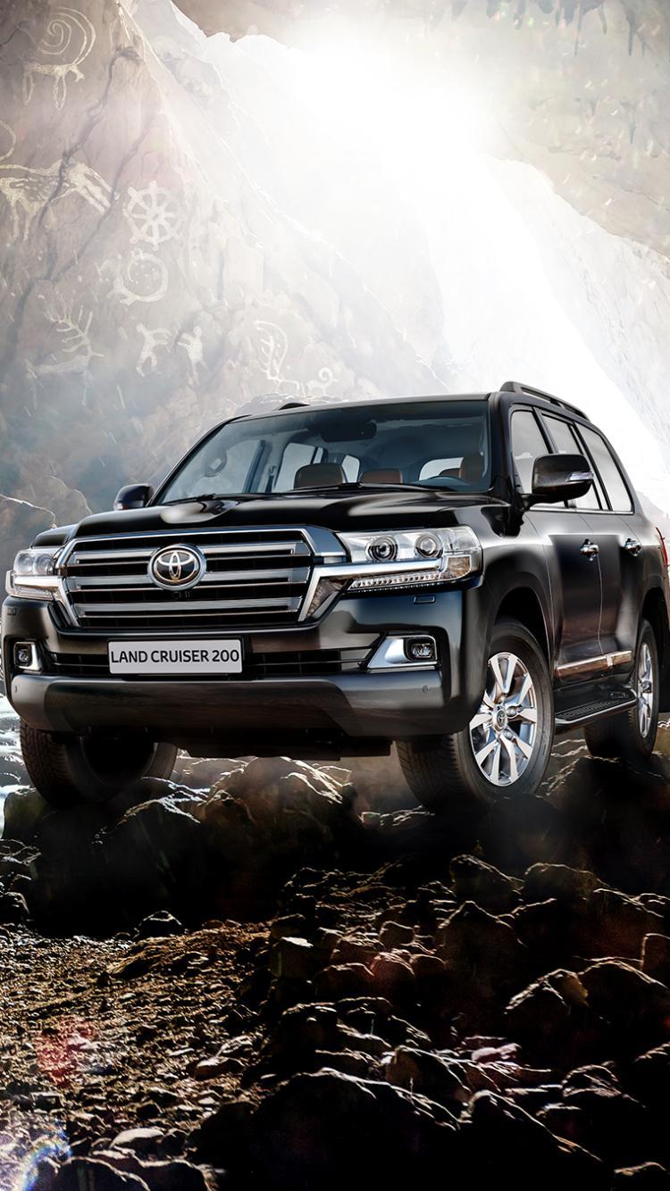 750x1334 Land Cruiser V8 Mobile Wallpaper