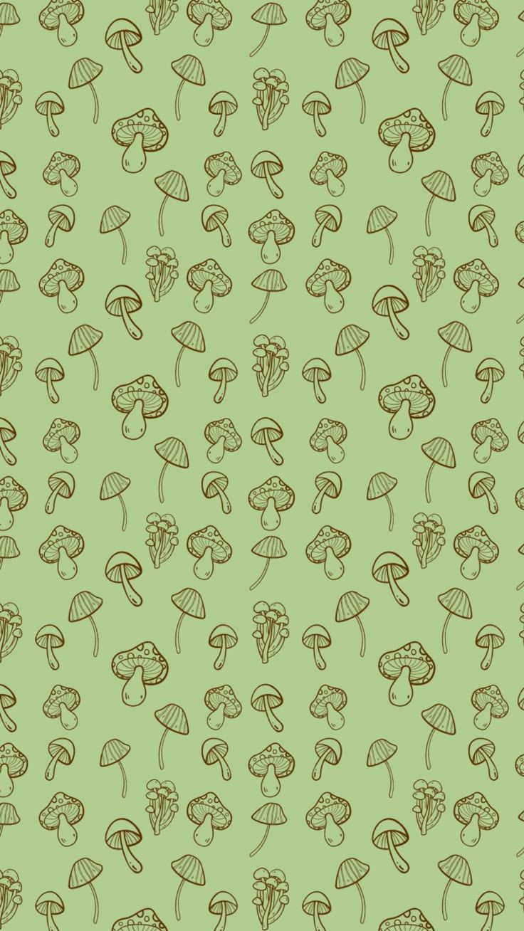 736x1308 Mushroom Wallpaper