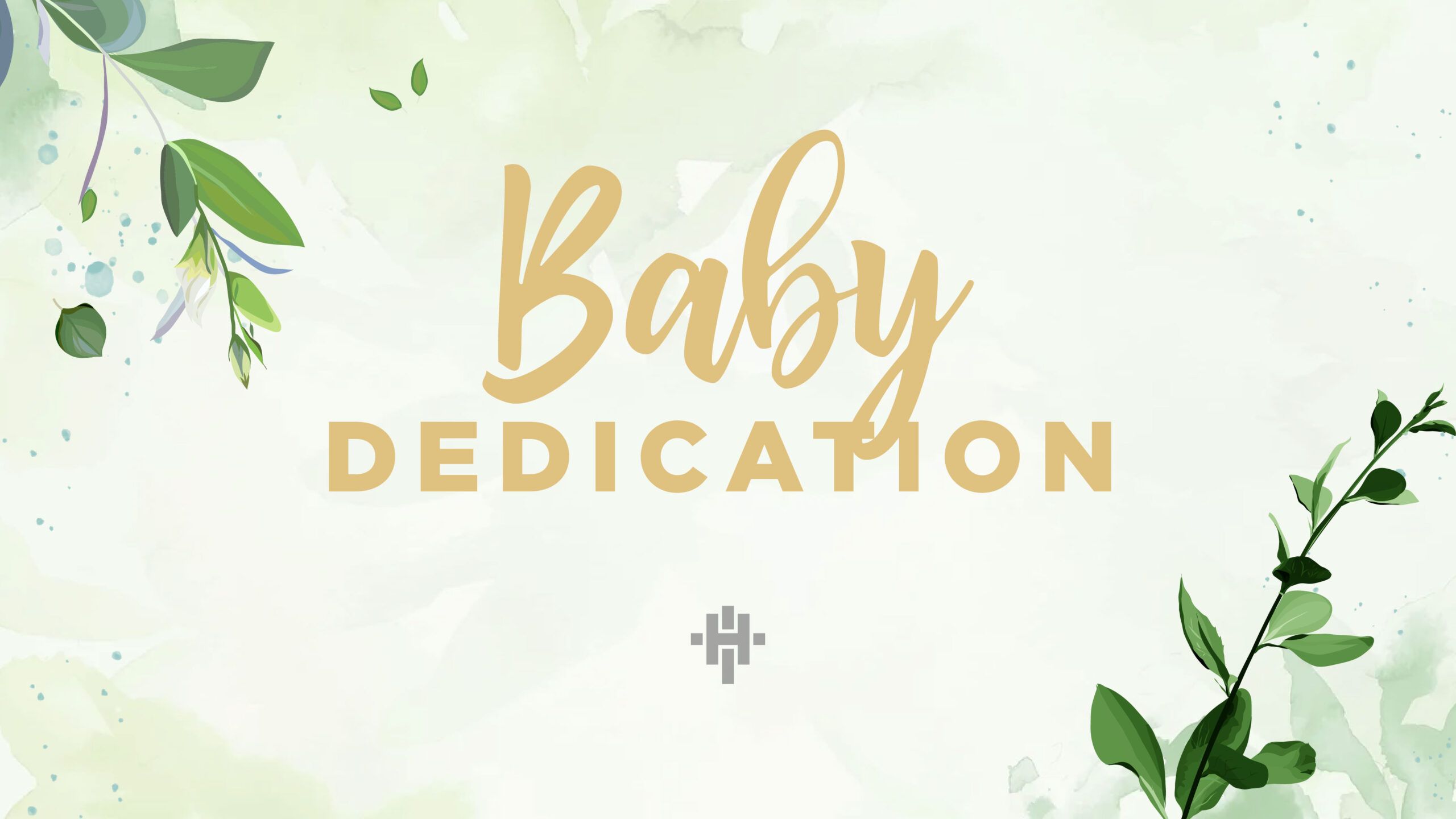 2560x1440 Baby Dedication