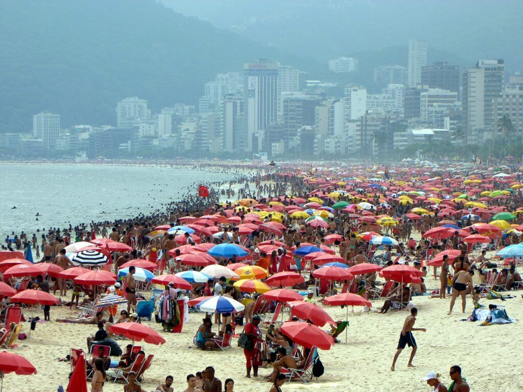 1024x768 The Most Crowded Beaches in the World: Where Sun, Sea, and People Meet