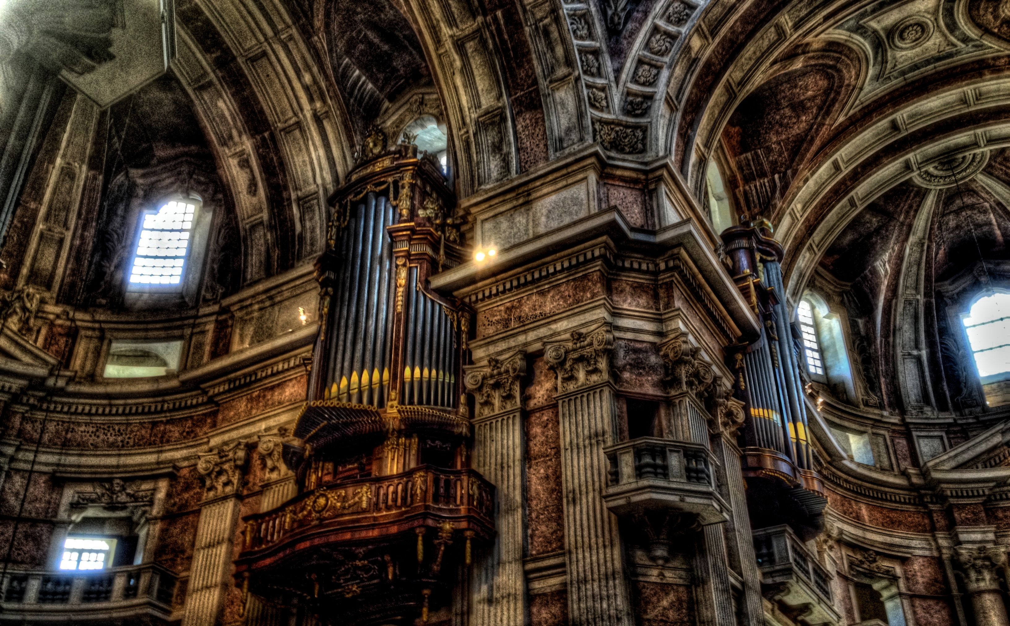 3264x2023 Free Image : church, organ, nave, cathedral, building, gothic architecture, medieval architecture, basilica, metropolis, place of worship, historic site, byzantine architecture, chapel, symmetry, facade, computer wallpaper 3264x2023