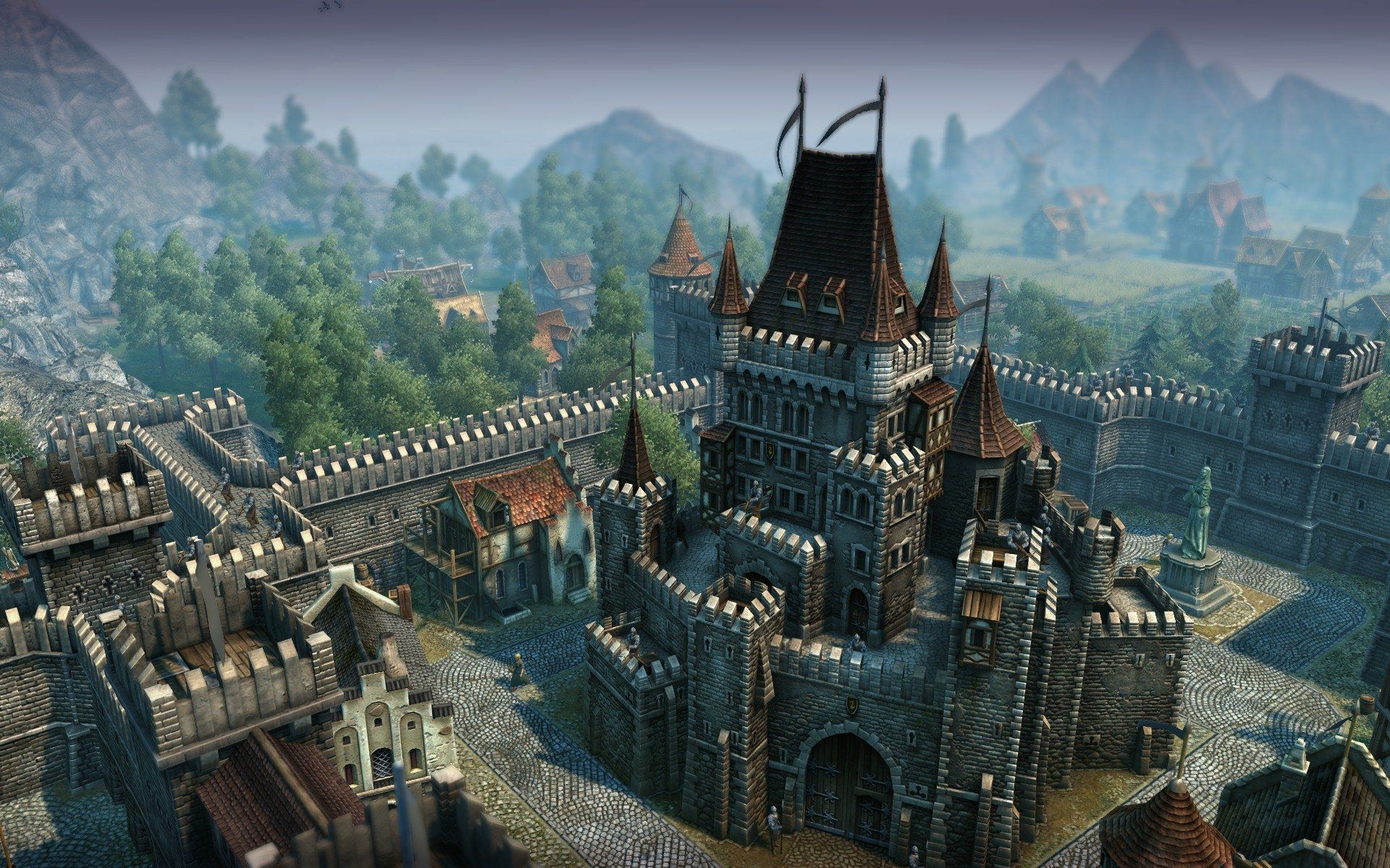 1920x1200 Download MediEvil Architecture Castle Video Game Anno 1404 HD Wallpaperx1200